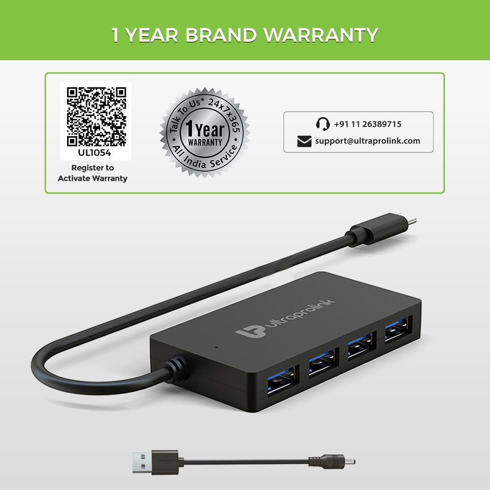 UltraProlink iExpand USB 3.1 Type C to USB 3.0 Type A USB Hub (High Speed Transfer Data, Black) UltraProlink iExpand USB 3.1 Type C to USB 3.0 Type A USB Hub (High Speed Transfer Data, Black)_5