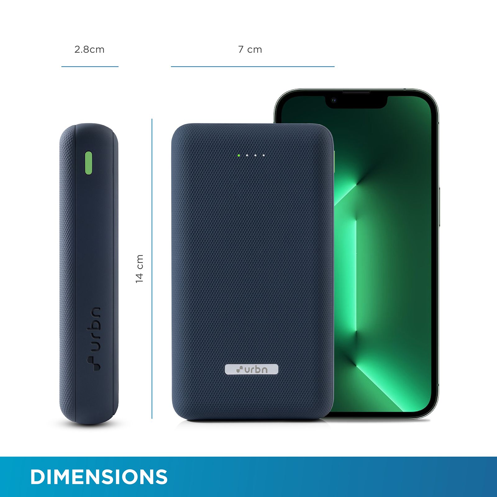 urbn 20000 mAh 22.5W Fast Charging Power Bank (1 Type A Port, 1 Type C Port, 12 Layer Circuit Protection, Blue) urbn 20000 mAh 22.5W Fast Charging Power Bank (1 Type A Port, 1 Type C Port, 12 Layer Circuit Protection, Blue)_11
