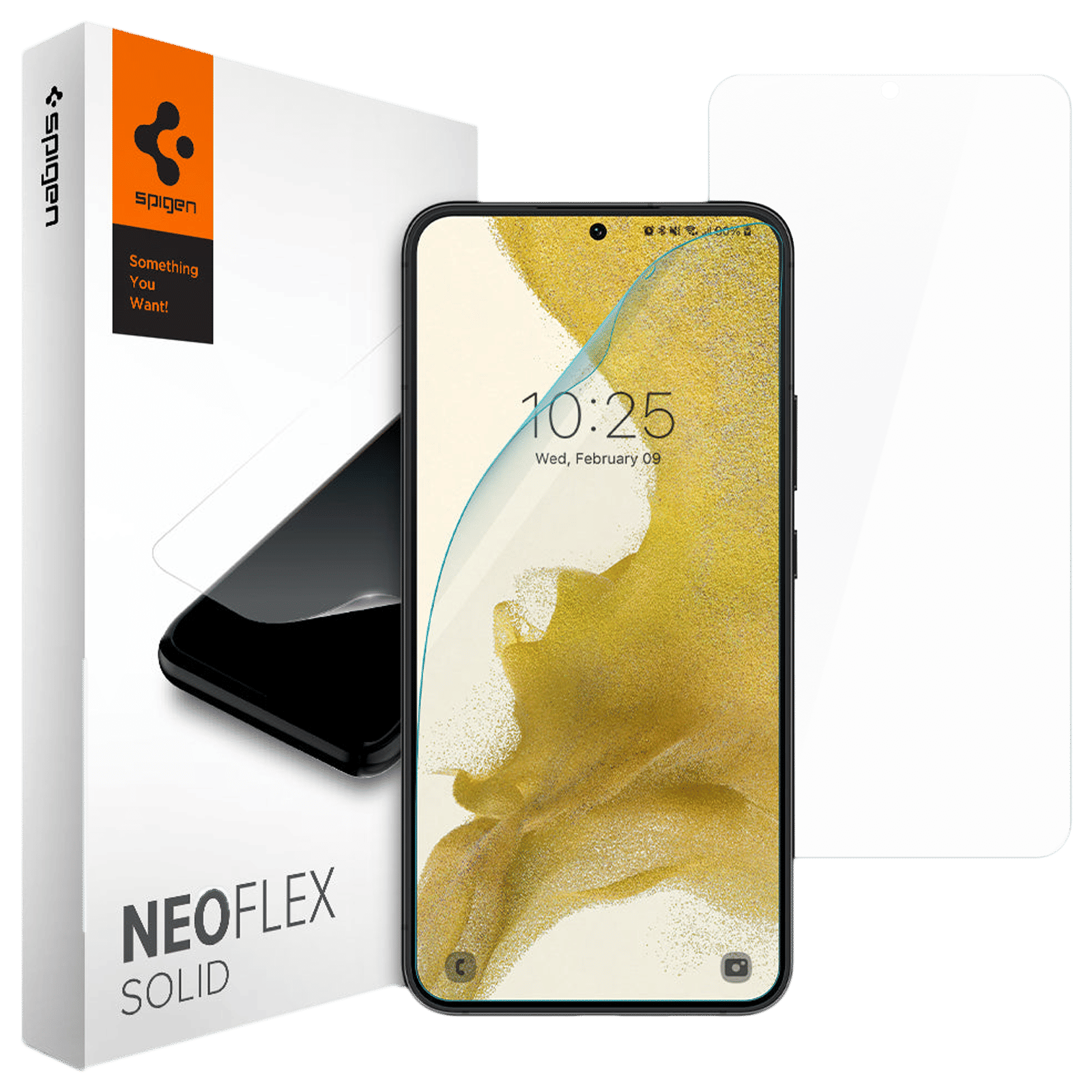 spigen Neo Flex Solid Screen Protector for SAMSUNG Galaxy S22 Plus (Self Healing Technology) spigen Neo Flex Solid Screen Protector for SAMSUNG Galaxy S22 Plus (Self Healing Technology)_1