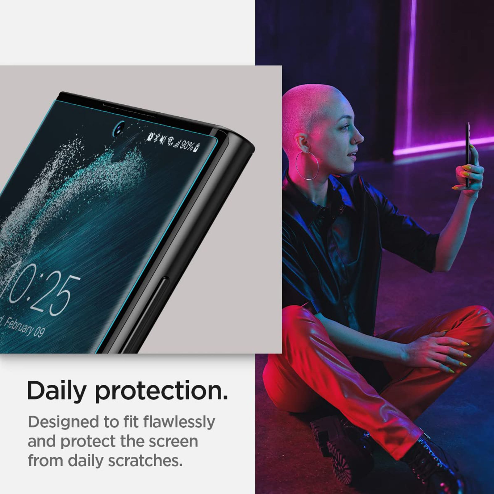 spigen Neo Flex for SAMSUNG Galaxy S22 Ultra 5G (Anti-Shatter)_10