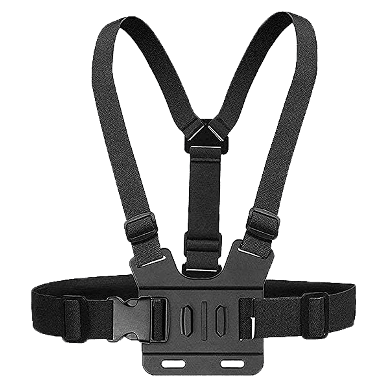 HIFFIN Adjustable Body Harness Chest Belt Strap for Camera and Mobile (Lightweight, Black) HIFFIN Adjustable Body Harness Chest Belt Strap for Camera and Mobile (Lightweight, Black)_1