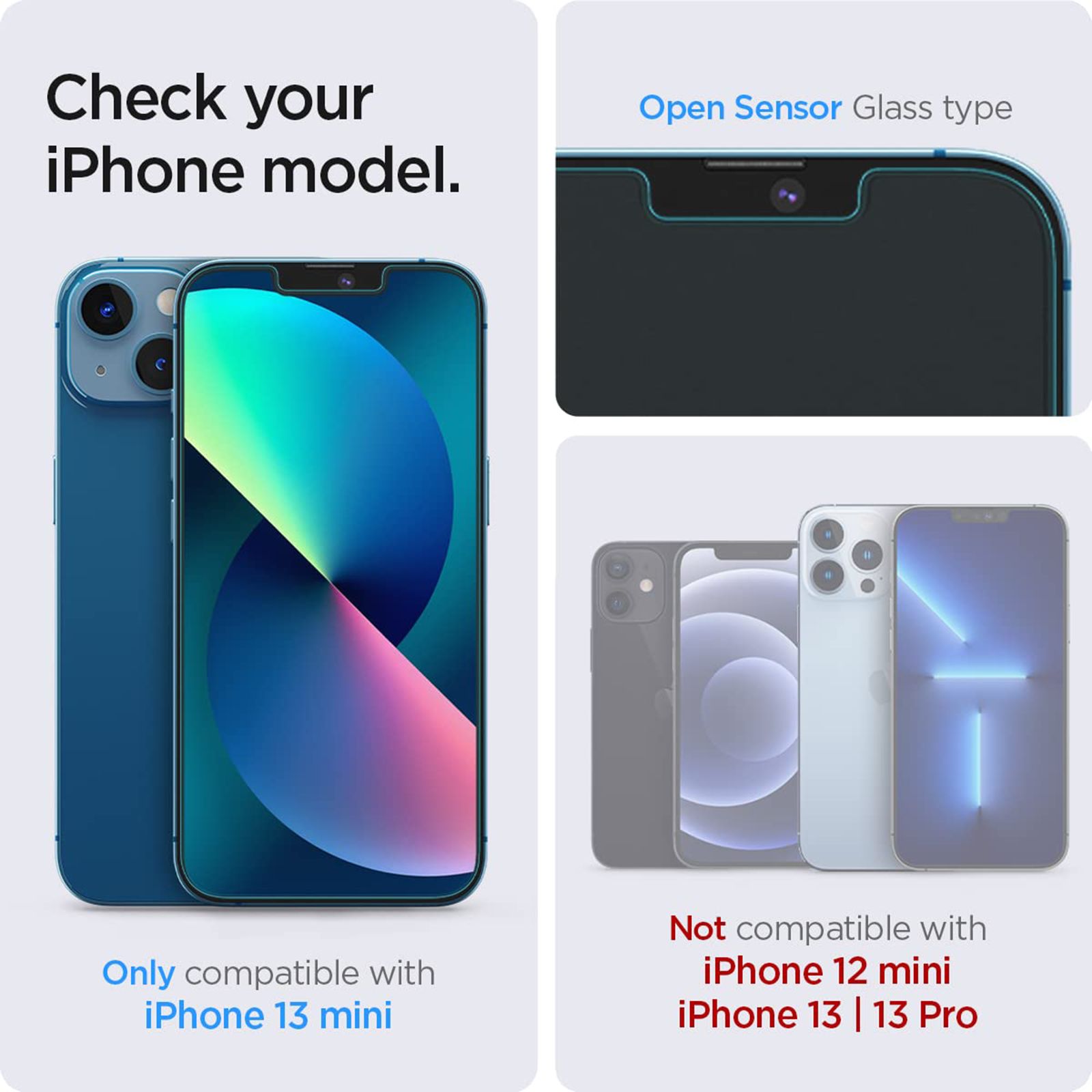 spigen GLAS.tR EZ Fit Screen Protector for Apple iPhone 13, 13 Mini, 13 Pro Max (Fingerprint Resistant) spigen GLAS.tR EZ Fit Screen Protector for Apple iPhone 13, 13 Mini, 13 Pro Max (Fingerprint Resistant)_9