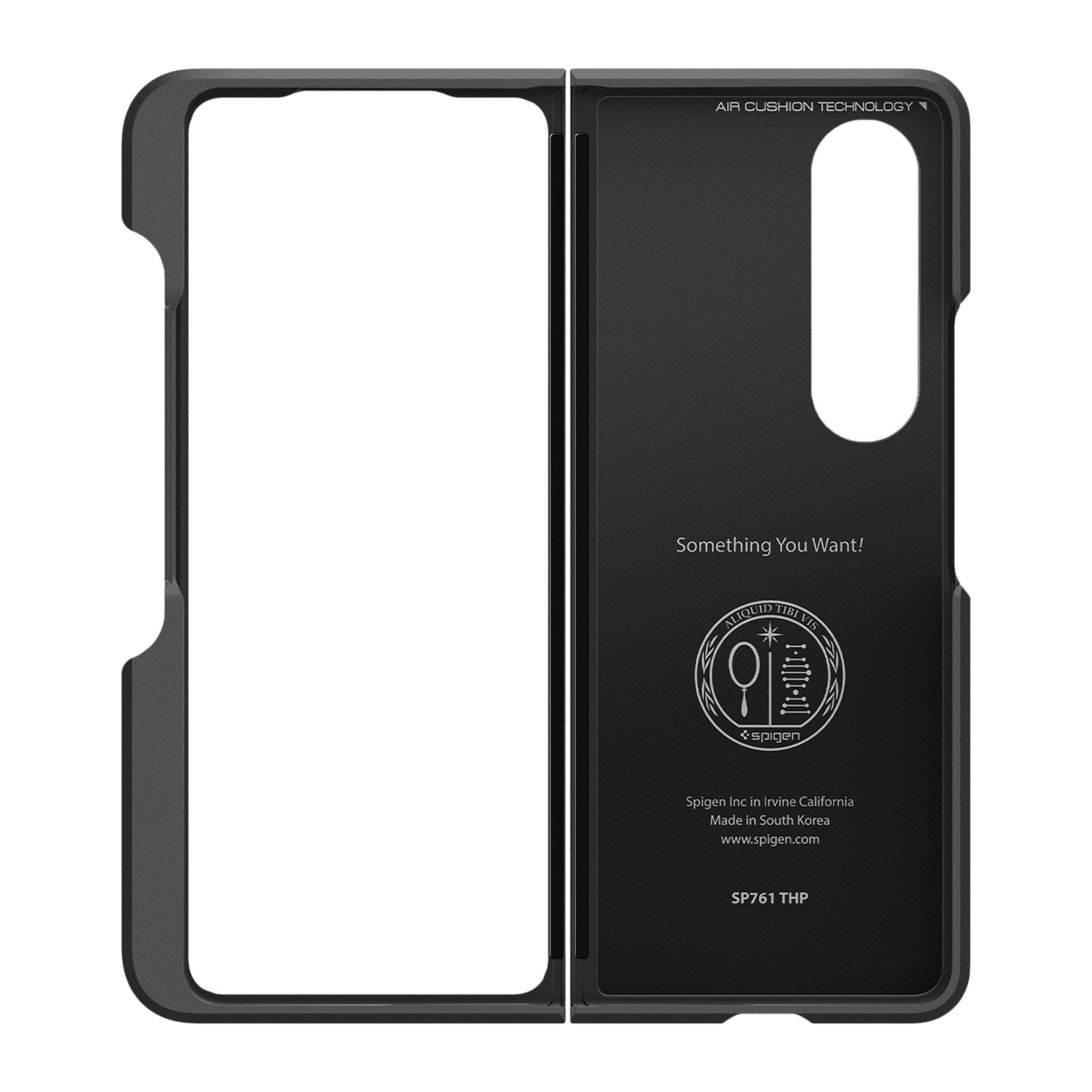 spigen Thin Fit Pro TPU & Polycarbonate Back Case for SAMSUNG Galaxy Z Fold 4 (Wireless Charging Compatible, Black) spigen Thin Fit Pro TPU & Polycarbonate Back Case for SAMSUNG Galaxy Z Fold 4 (Wireless Charging Compatible, Black)_4