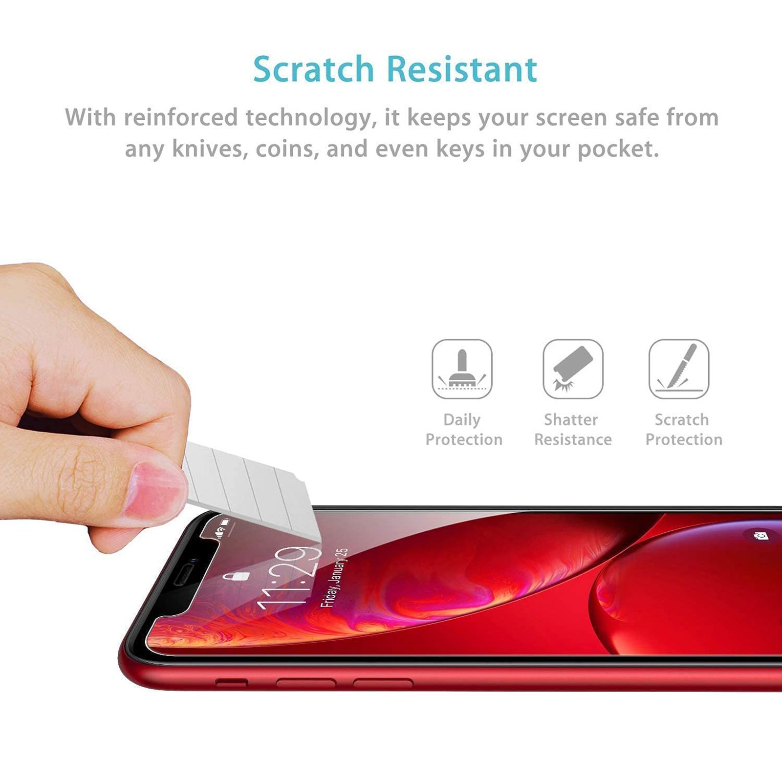 scratchgard Tempered Glass for Apple iPhone 14 Plus (Shatter Resistance)_7