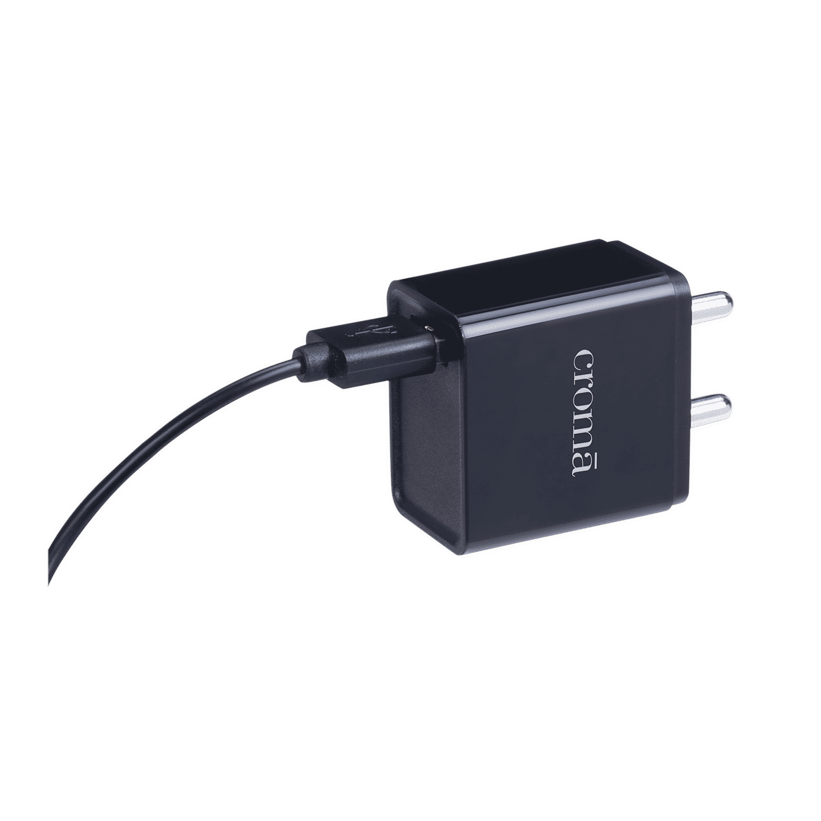Croma 18W Type A Fast Charger (Adapter Only, Smart IC Technology, Black)_12