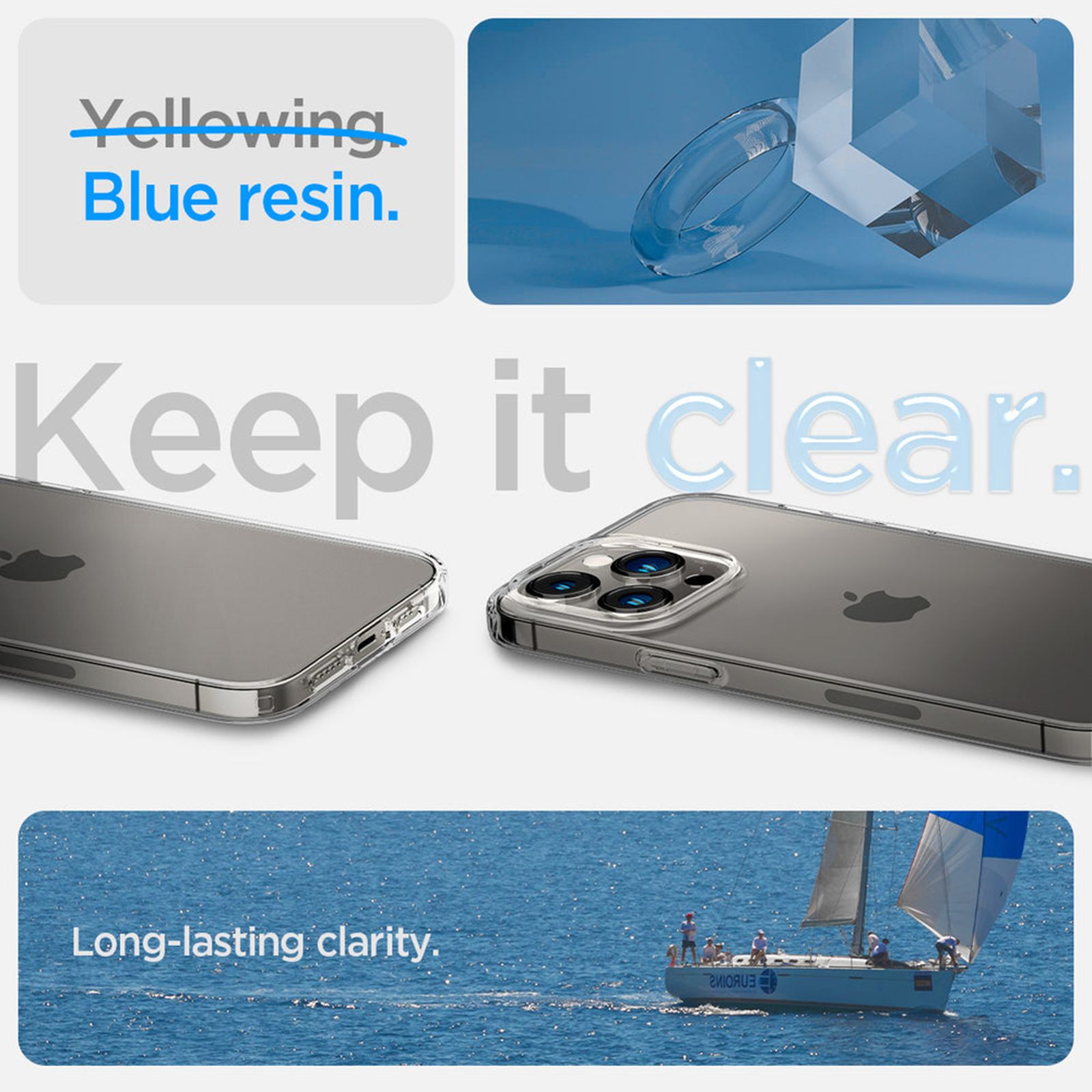 spigen Liquid Crystal TPU Back Case for Apple iPhone 14 Pro Max (Wireless Charging Compatible, Crystal Clear) spigen Liquid Crystal TPU Back Case for Apple iPhone 14 Pro Max (Wireless Charging Compatible, Crystal Clear)_11