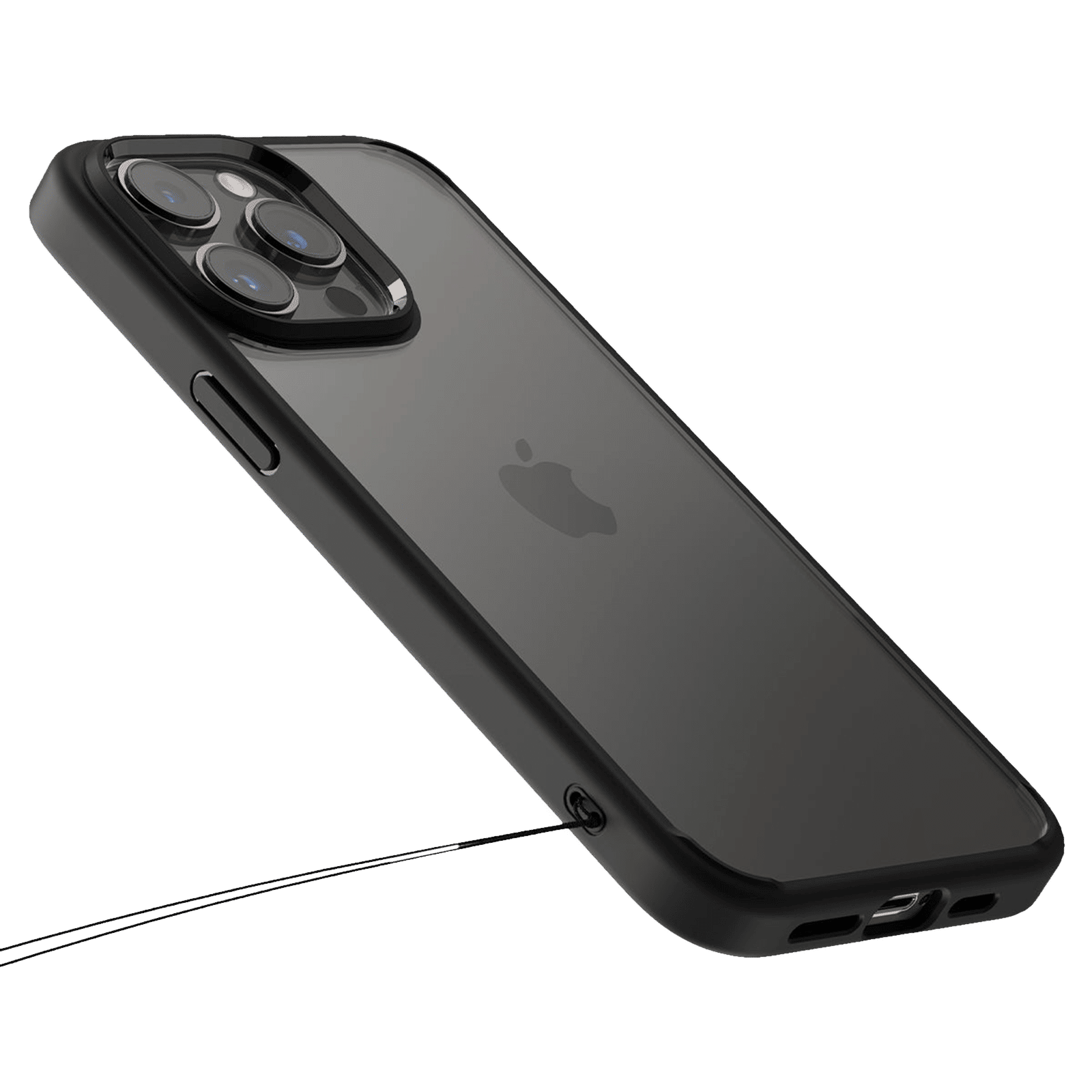 spigen Ultra Hybrid TPU & Polycarbonate Back Case for Apple iPhone 14 Pro Max (Wireless Charging Compatible, Matte Black) spigen Ultra Hybrid TPU & Polycarbonate Back Case for Apple iPhone 14 Pro Max (Wireless Charging Compatible, Matte Black)_10