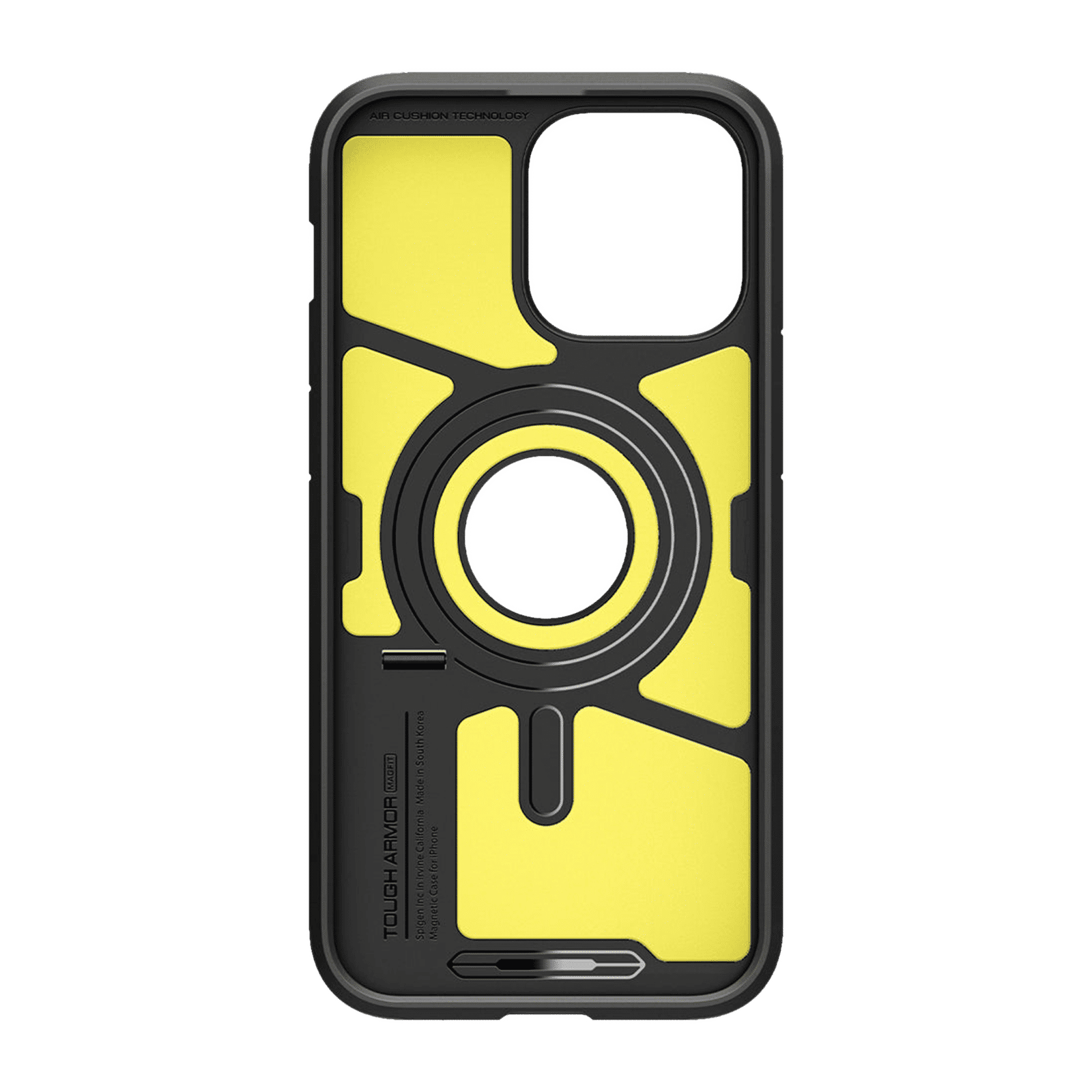 spigen Tough Armor MagFit TPU & Polycarbonate Back Case for Apple iPhone 14 Pro Max (Wireless Charging Compatible, Black) spigen Tough Armor MagFit TPU & Polycarbonate Back Case for Apple iPhone 14 Pro Max (Wireless Charging Compatible, Black)_5
