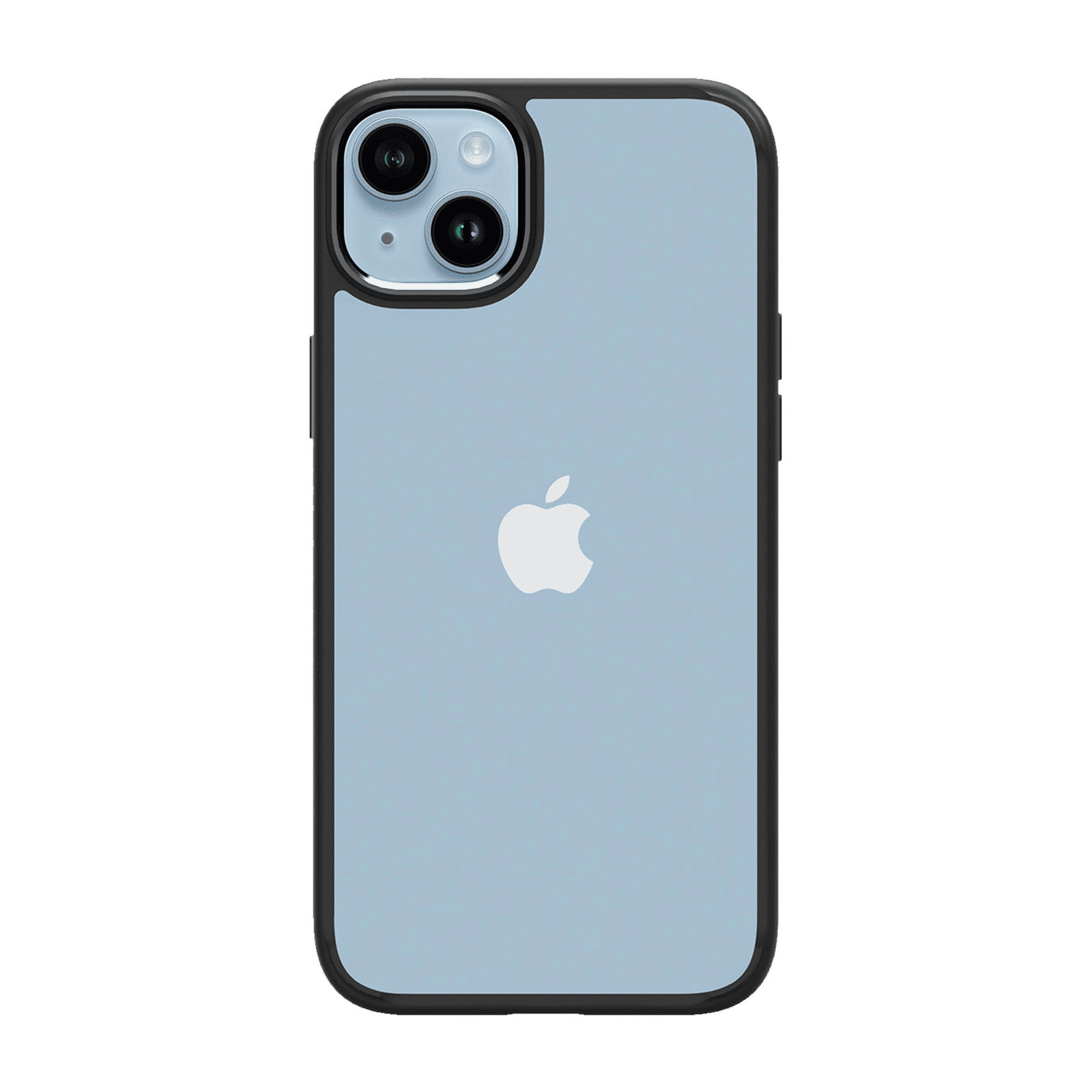 spigen Ultra Hybrid TPU & Polycarbonate Back Case for Apple iPhone 14 Plus (Wireless Charging Compatible, Matte Black)_3