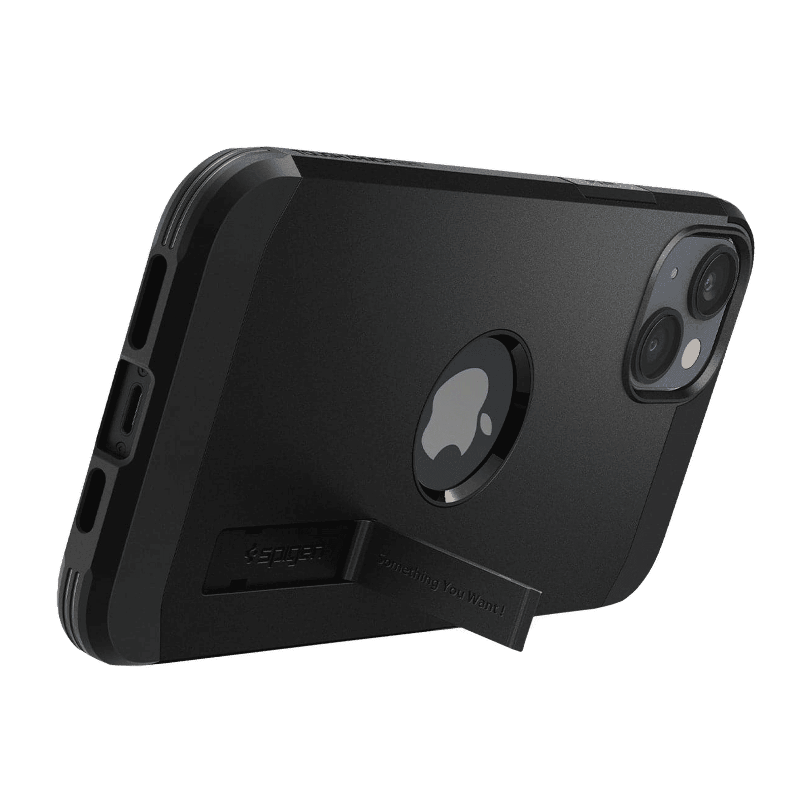 spigen Tough Armor MagFit TPU & Polycarbonate Back Case for Apple iPhone 14 Plus (Wireless Charging Compatible, Black) spigen Tough Armor MagFit TPU & Polycarbonate Back Case for Apple iPhone 14 Plus (Wireless Charging Compatible, Black)_5
