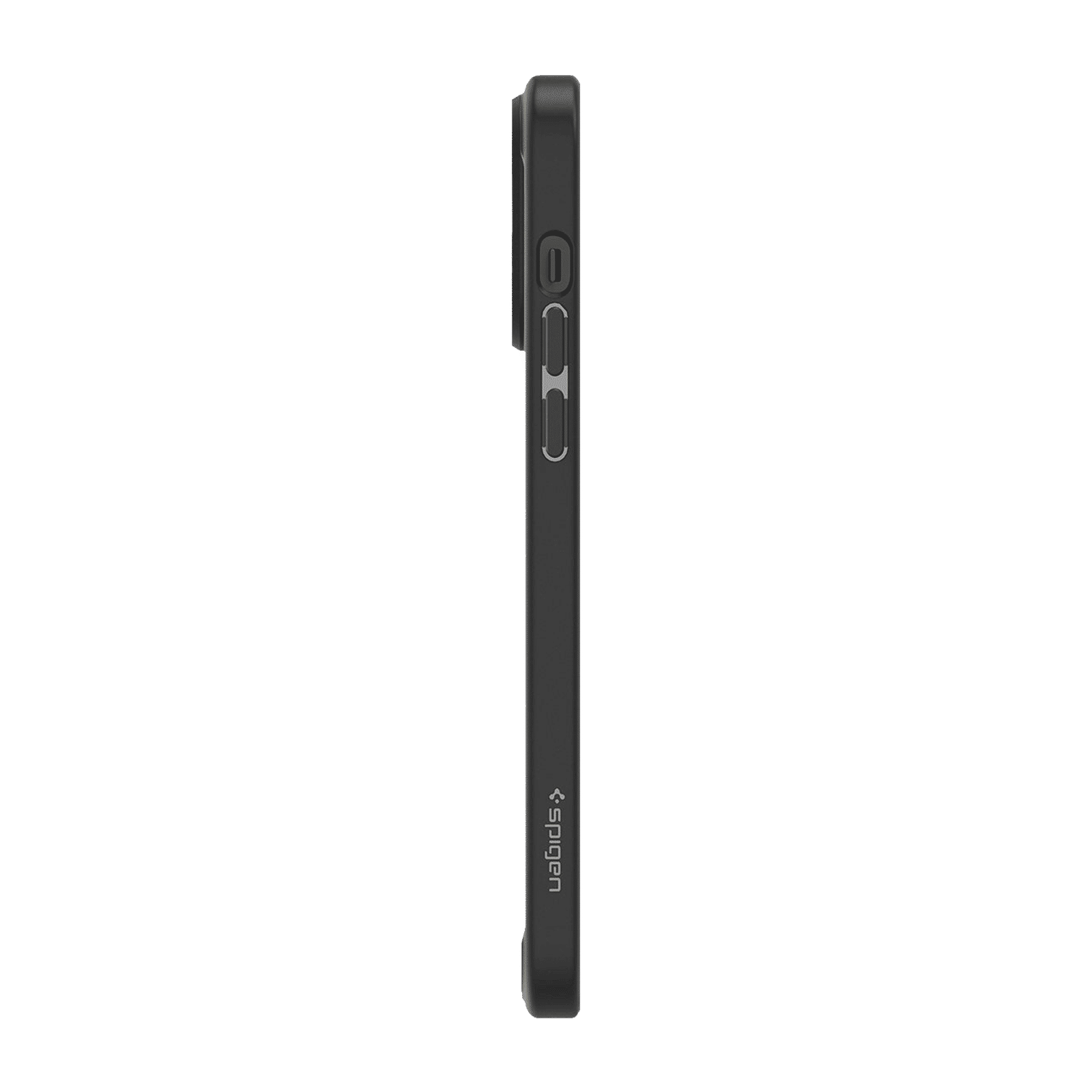 spigen Ultra Hybrid TPU & Polycarbonate Back Case for Apple iPhone 14 Pro (Wireless Charging Compatible, Matte Black)_4