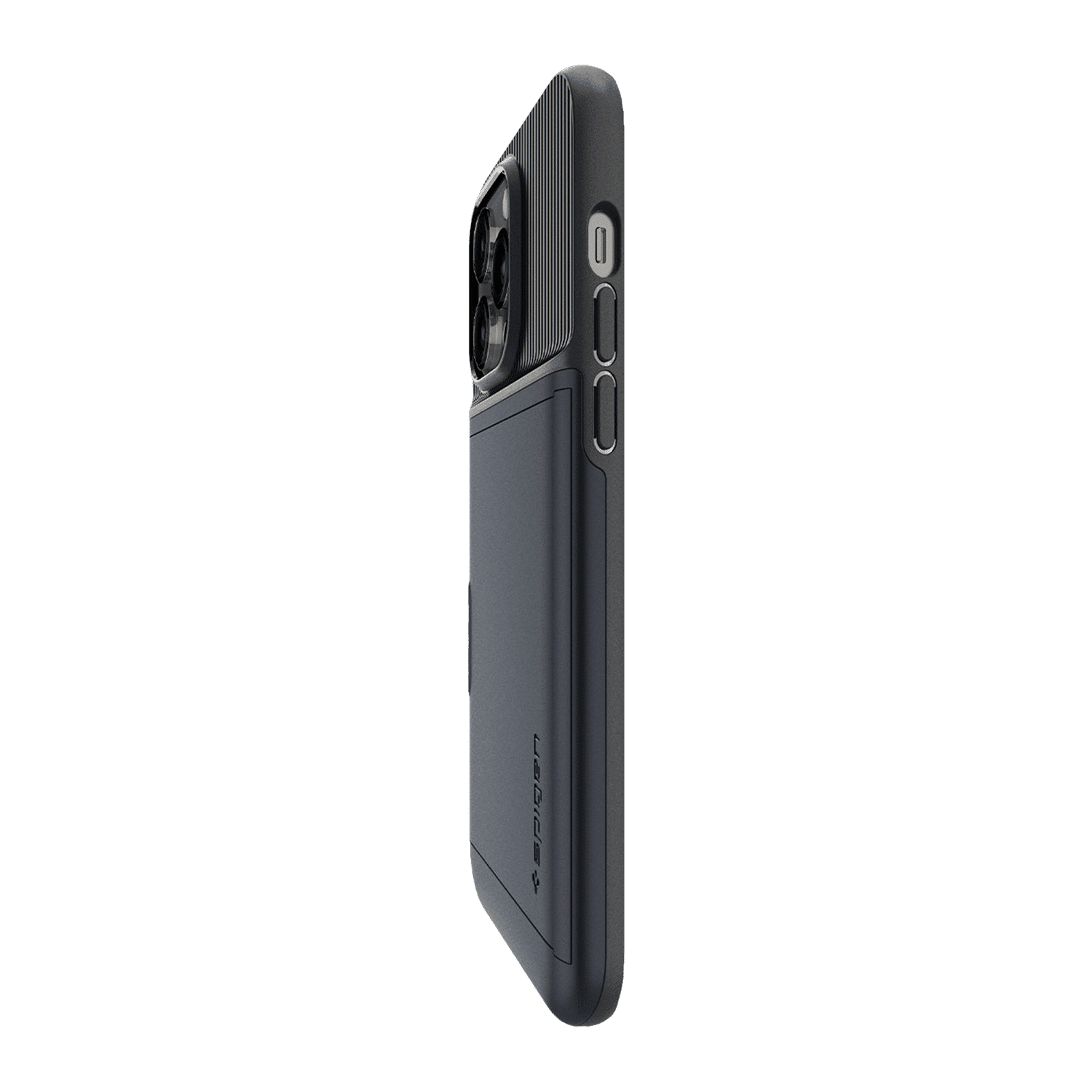 spigen Slim Armor CS TPU & Polycarbonate Back Case for Apple iPhone 14 Pro (Air Cushion Technology, Metal Slate) spigen Slim Armor CS TPU & Polycarbonate Back Case for Apple iPhone 14 Pro (Air Cushion Technology, Metal Slate)_18