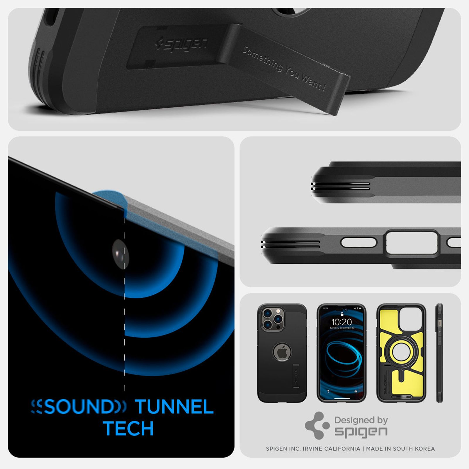 spigen Tough Armor MagFit TPU & Polycarbonate Back Case for Apple iPhone 14 Pro (Wireless Charging Compatible, Black) spigen Tough Armor MagFit TPU & Polycarbonate Back Case for Apple iPhone 14 Pro (Wireless Charging Compatible, Black)_13