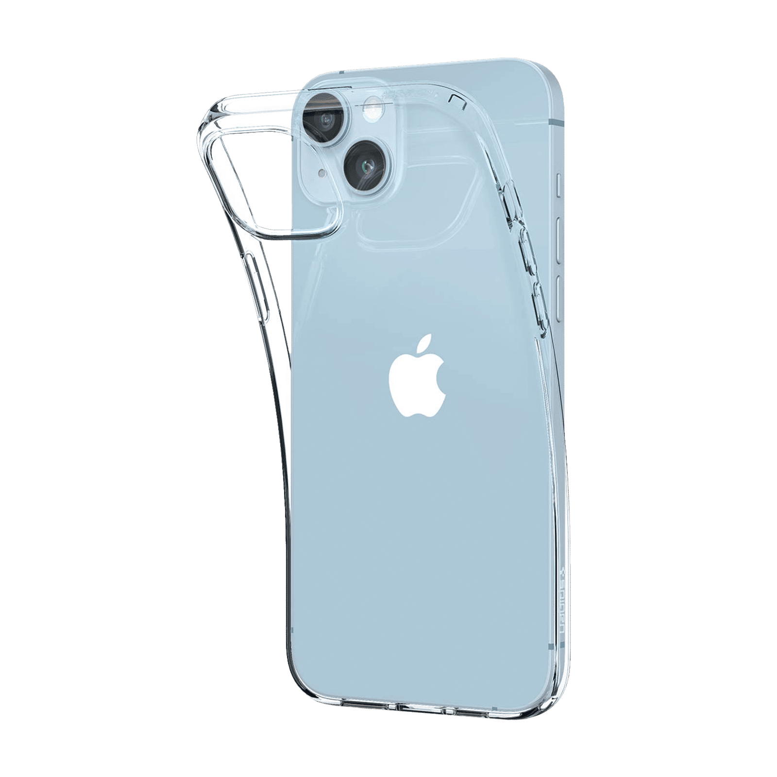 spigen Liquid Crystal TPU Back Case for Apple iPhone 14 (Wireless Charging Compatible, Crystal Clear)_13