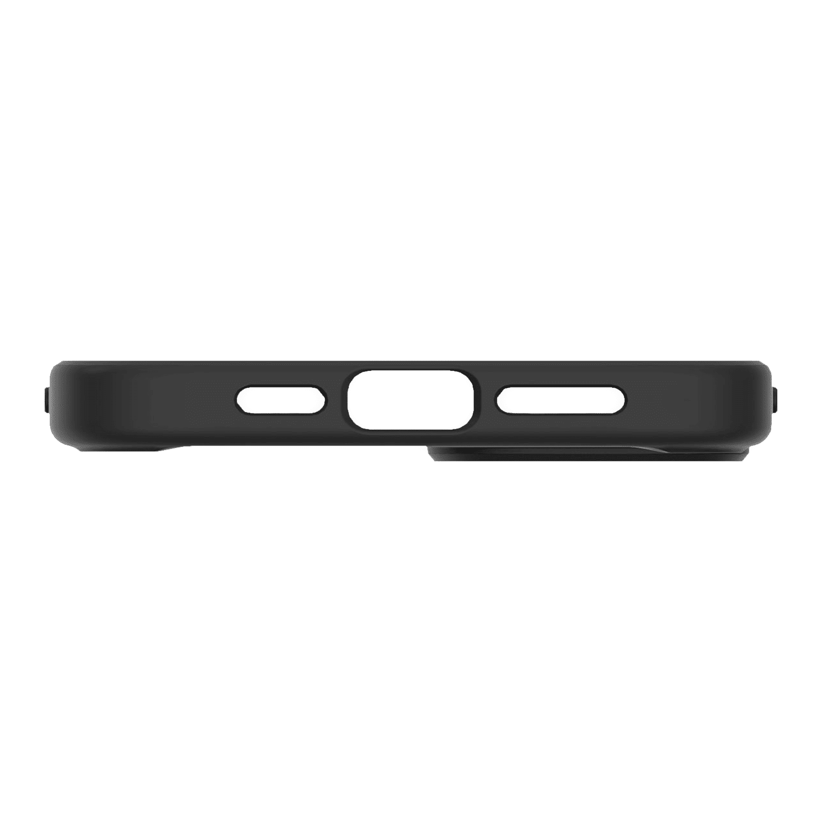 spigen Ultra Hybrid TPU & Polycarbonate Back Case for Apple iPhone 14 (Wireless Charging Compatible, Matte Black)_8