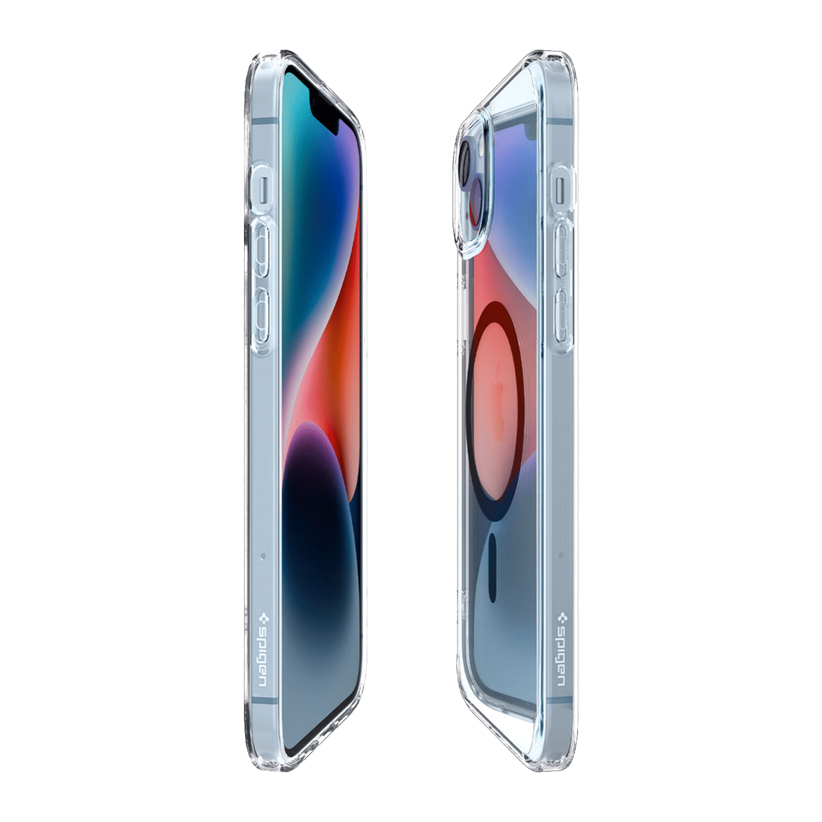 spigen Ultra Hybrid MagFit TPU & Polycarbonate Back Case for Apple iPhone 14 (Wireless Charging Compatible, Clear) spigen Ultra Hybrid MagFit TPU & Polycarbonate Back Case for Apple iPhone 14 (Wireless Charging Compatible, Clear)_14