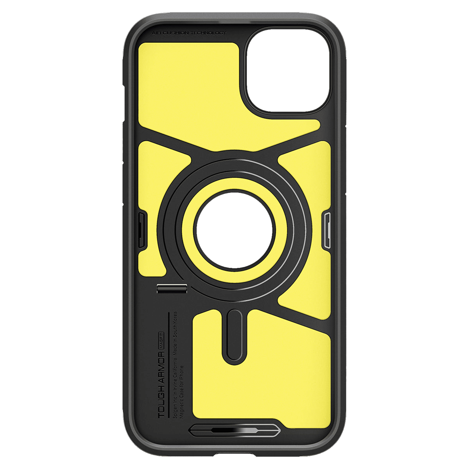 spigen Tough Armor MagFit TPU & Polycarbonate Back Case for Apple iPhone 14 (Wireless Charging Compatible, Black) spigen Tough Armor MagFit TPU & Polycarbonate Back Case for Apple iPhone 14 (Wireless Charging Compatible, Black)_5