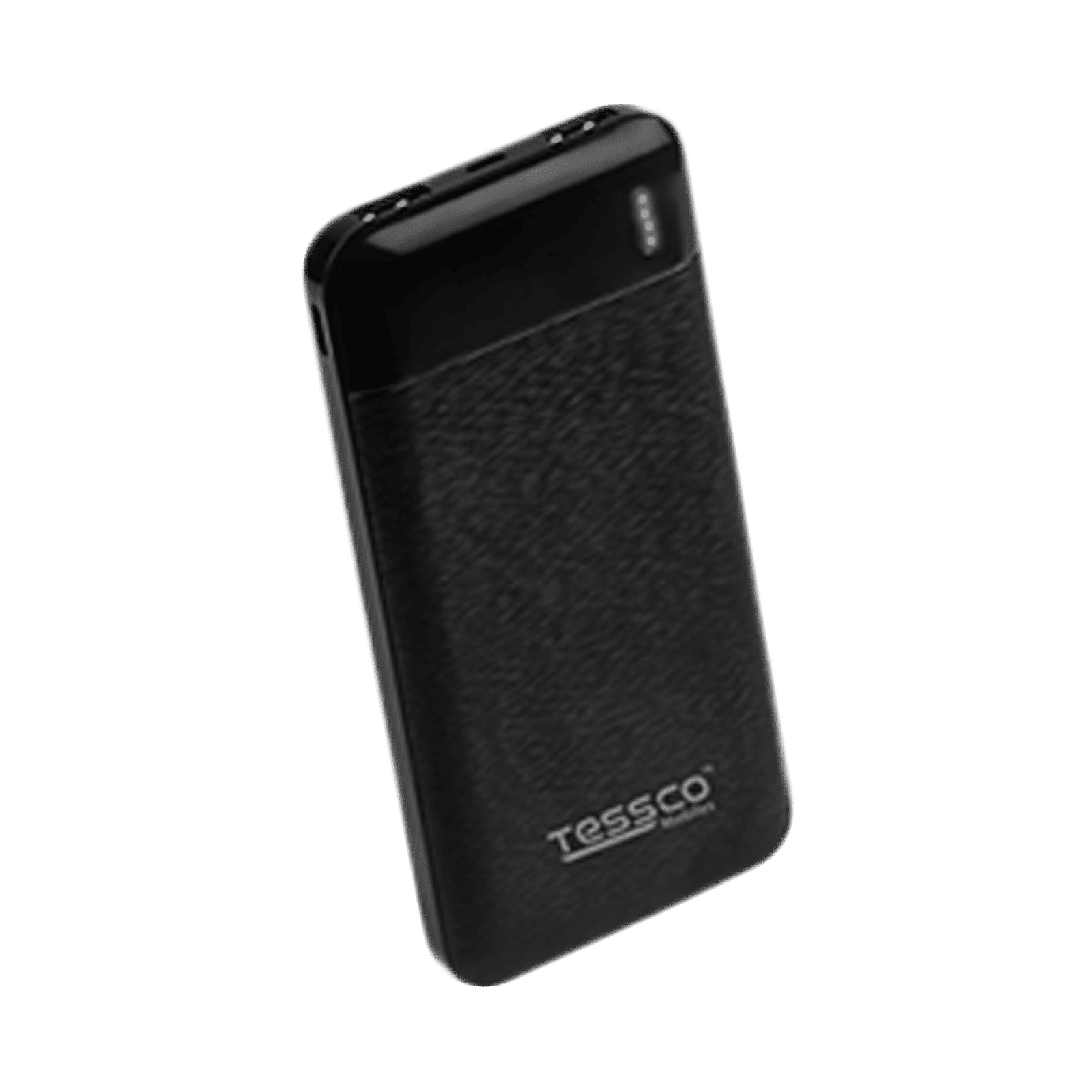 Tessco Mobiles HP-368 10000 mAh 37W Fast Charging Power Bank (2 Type A, 1 Type C & Micro B, Plastic Body Material, Lightweight Design, Black) Tessco Mobiles HP-368 10000 mAh 37W Fast Charging Power Bank (2 Type A, 1 Type C & Micro B, Plastic Body Material, Lightweight Design, Black)_1