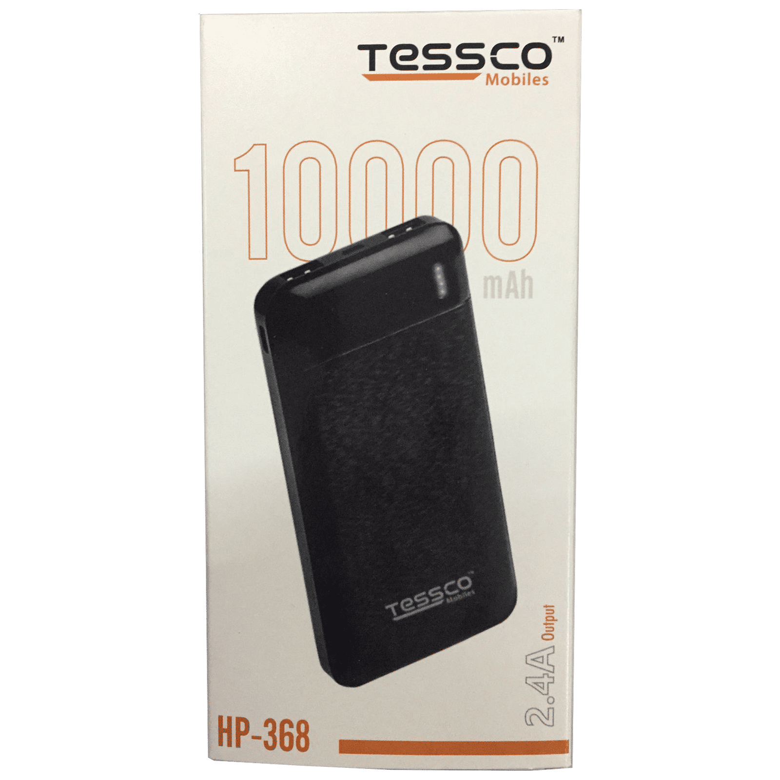 Tessco Mobiles HP-368 10000 mAh 37W Fast Charging Power Bank (2 Type A, 1 Type C & Micro B, Plastic Body Material, Lightweight Design, Black) Tessco Mobiles HP-368 10000 mAh 37W Fast Charging Power Bank (2 Type A, 1 Type C & Micro B, Plastic Body Material, Lightweight Design, Black)_4