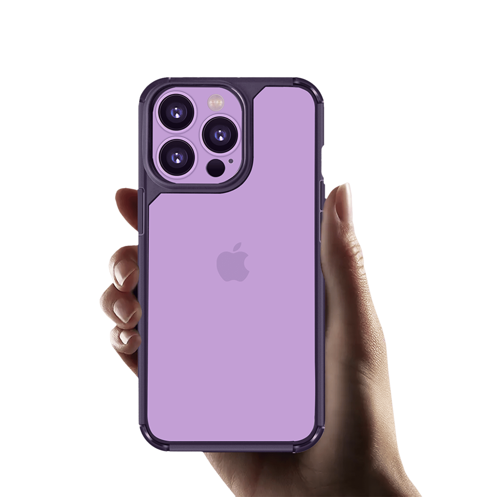 GRIPP Defender Hard TPU, Polycarbonate Back Case for Apple iPhone 14 Pro (Drop Protection, Purple) GRIPP Defender Hard TPU, Polycarbonate Back Case for Apple iPhone 14 Pro (Drop Protection, Purple)_5