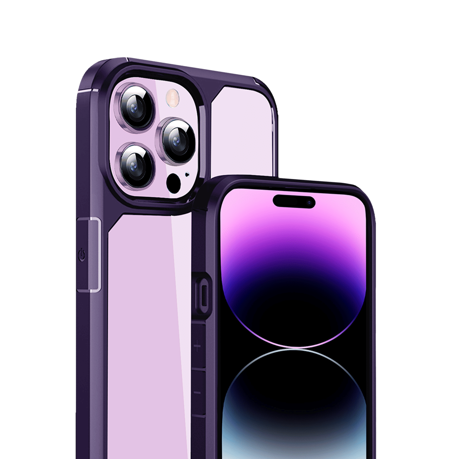 GRIPP Defender Hard TPU, Polycarbonate Back Case for Apple iPhone 14 Pro (Drop Protection, Purple) GRIPP Defender Hard TPU, Polycarbonate Back Case for Apple iPhone 14 Pro (Drop Protection, Purple)_7