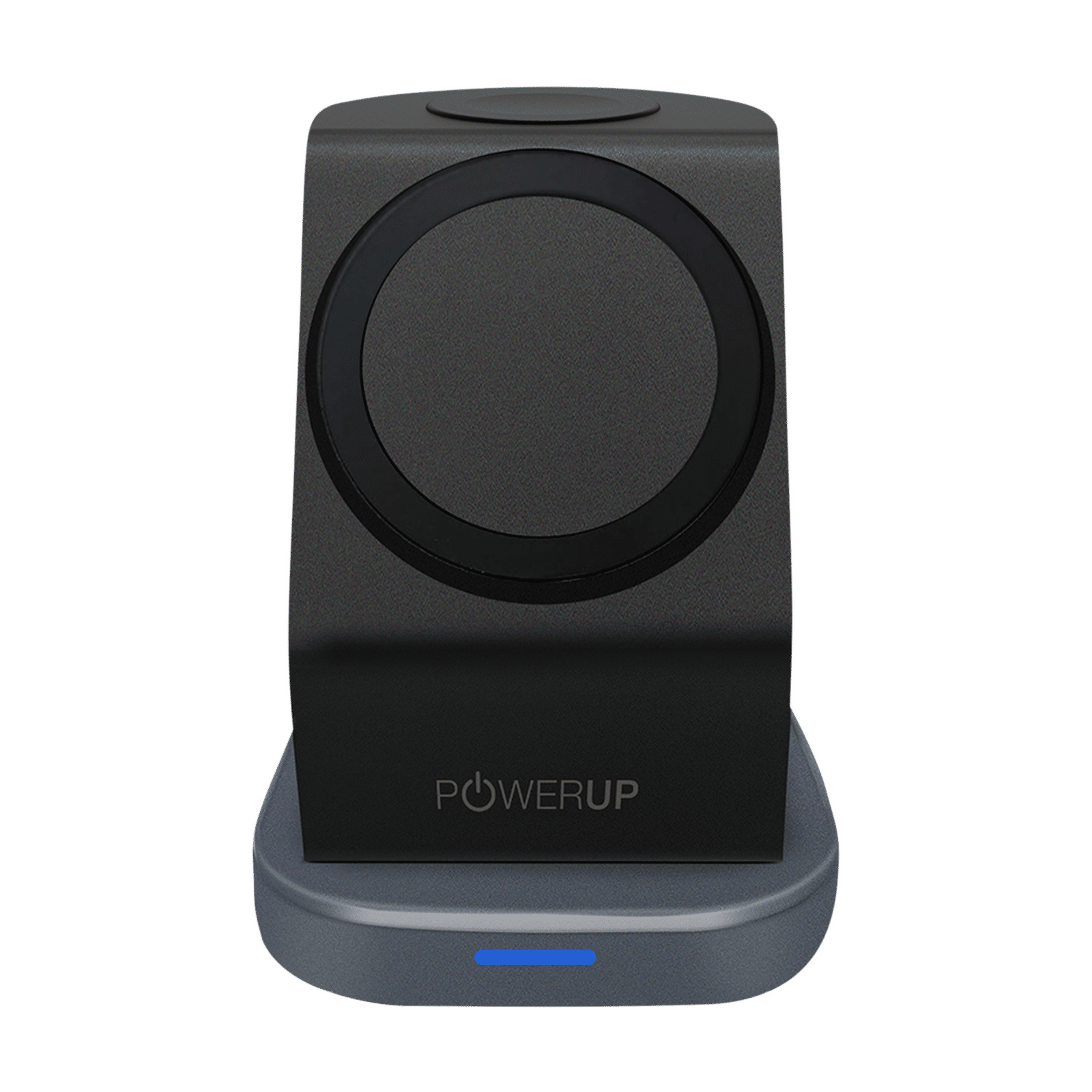 POWERUP 23W 3-in-1 Wireless Charger for iWatch Series 7, 6, 5, 4, 3, 2, 1, AirPods & iPhone (Multi-Layer Protection, Black) POWERUP 23W 3-in-1 Wireless Charger for iWatch Series 7, 6, 5, 4, 3, 2, 1, AirPods & iPhone (Multi-Layer Protection, Black)_1