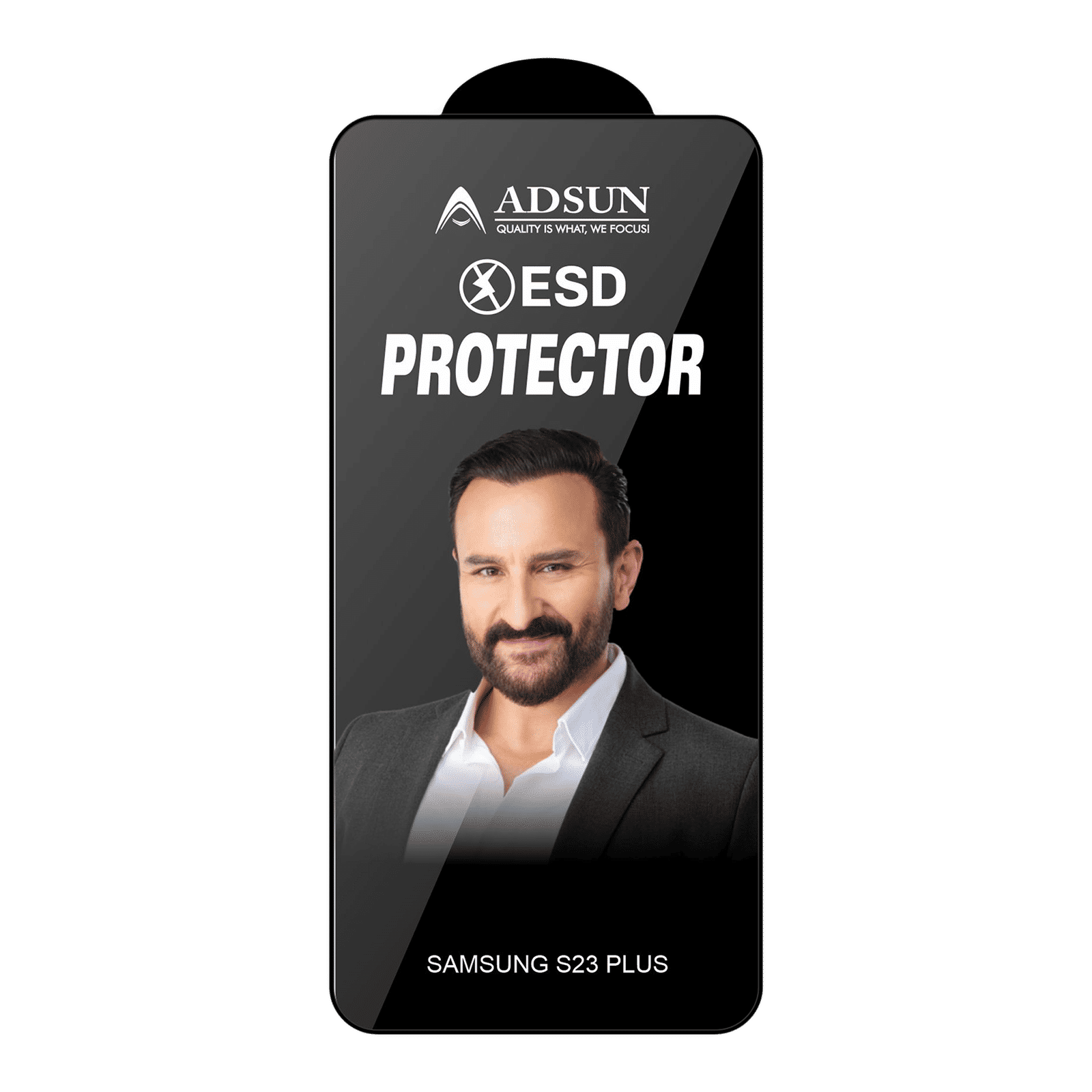 ADSUN ESD Tempered Glass for SAMSUNG Galaxy S23 Plus (9H Hardness) ADSUN ESD Tempered Glass for SAMSUNG Galaxy S23 Plus (9H Hardness)_1
