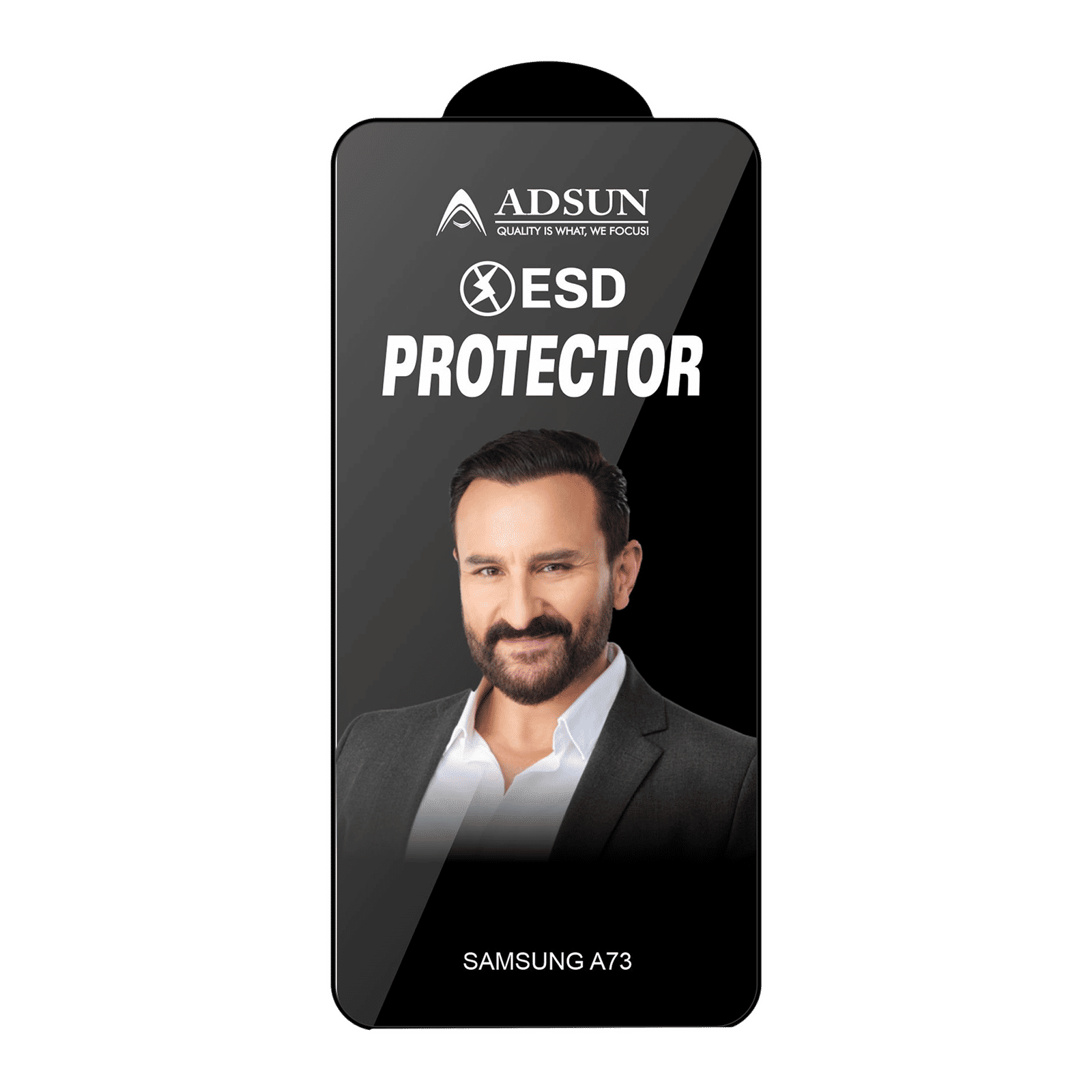 ADSUN ESD Tempered Glass for SAMSUNG Galaxy A73 (9H Hardness) ADSUN ESD Tempered Glass for SAMSUNG Galaxy A73 (9H Hardness)_1