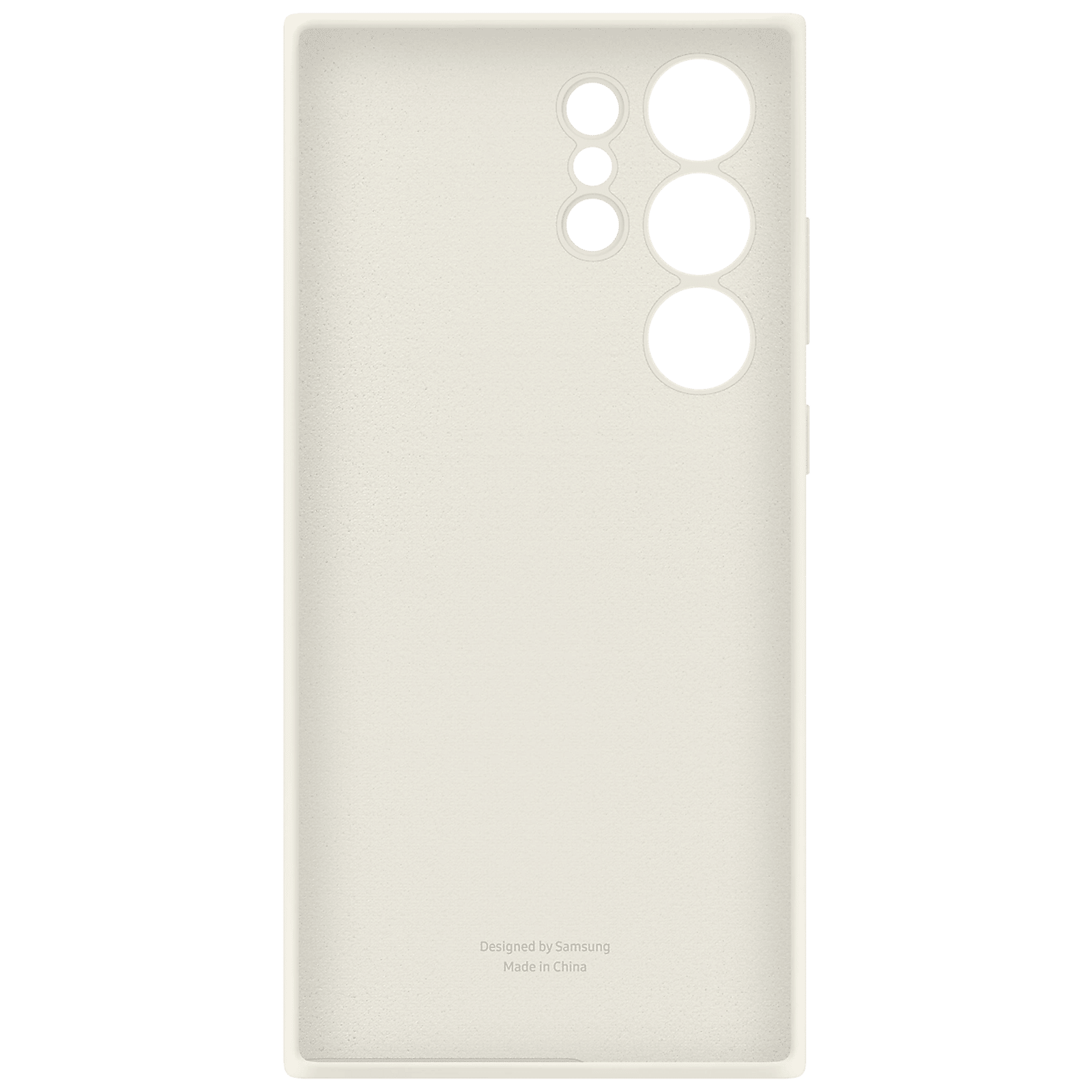 SAMSUNG Silicone Back Case for Galaxy S23 Ultra (Firm Grip, Cream) SAMSUNG Silicone Back Case for Galaxy S23 Ultra (Firm Grip, Cream)_3