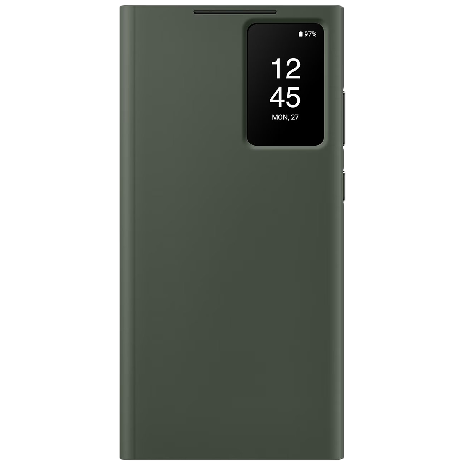 SAMSUNG Wallet Case for Galaxy S23 Ultra (Smart View, Khaki)_1