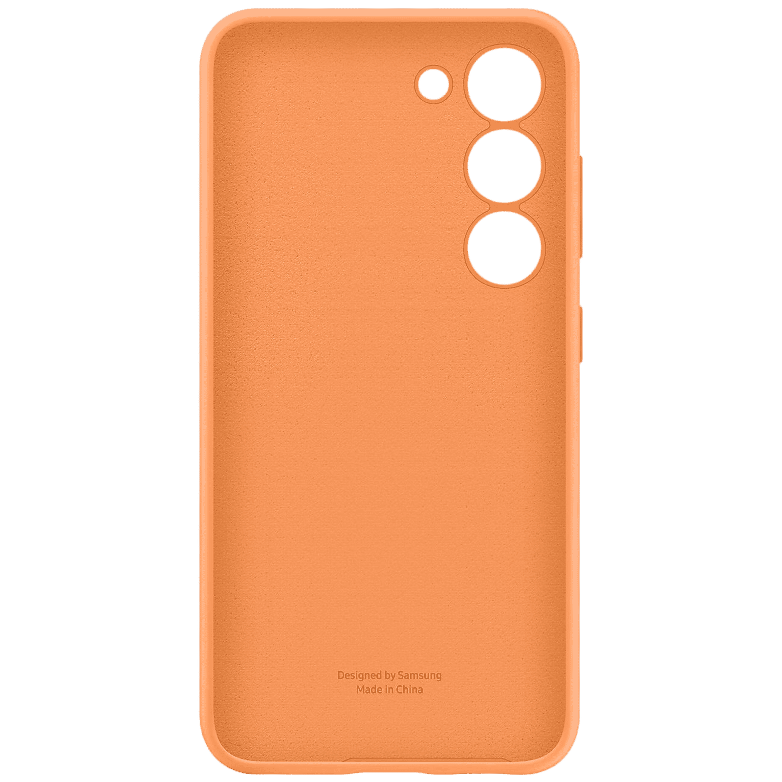 SAMSUNG Soft Silicone Back Case for Galaxy S23 (Orange)_3