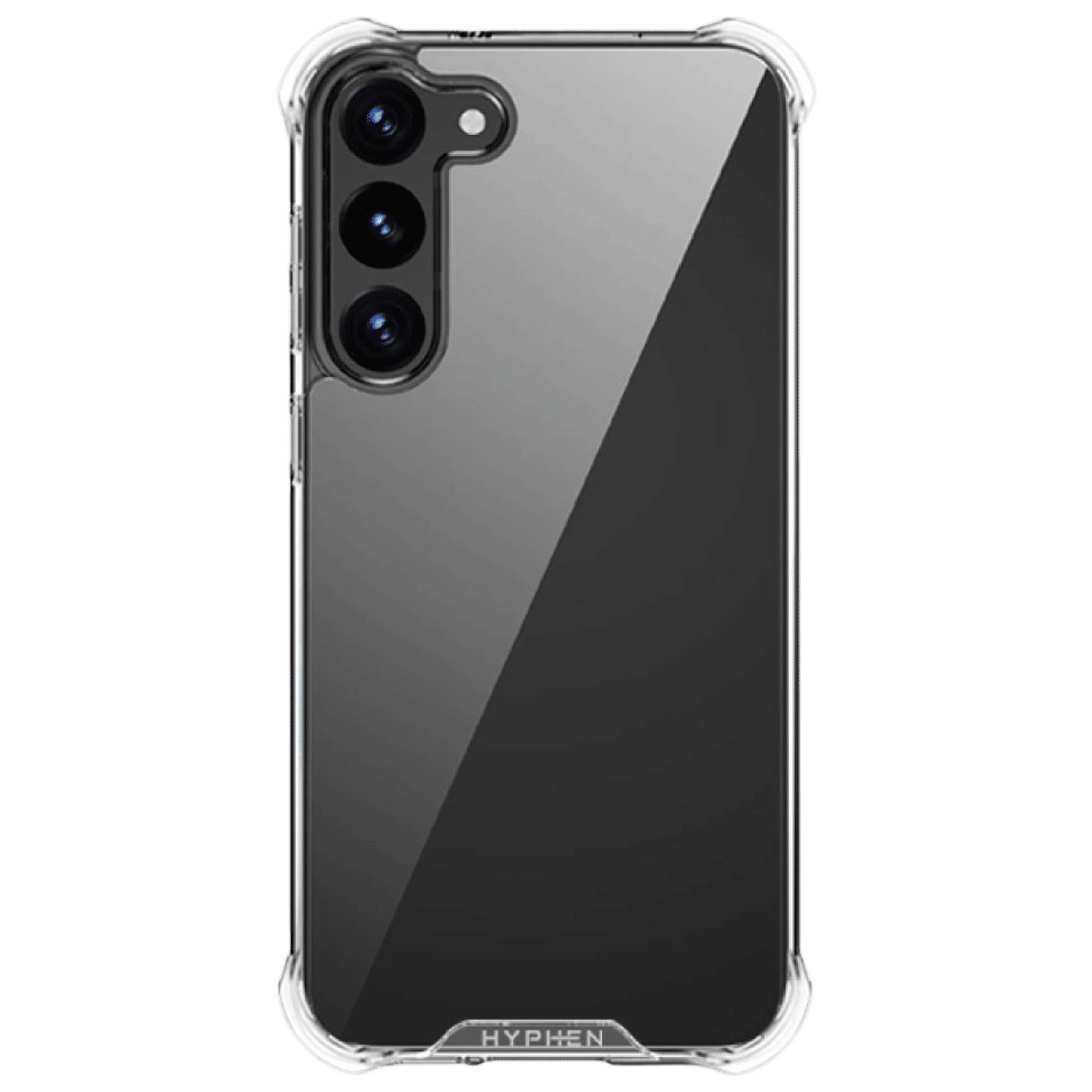 HYPHEN TPU Back Case & Tempered Glass for Samsung Galaxy S23 Ultra (Slip Resistant, Transparent) HYPHEN TPU Back Case & Tempered Glass for Samsung Galaxy S23 Ultra (Slip Resistant, Transparent)_3