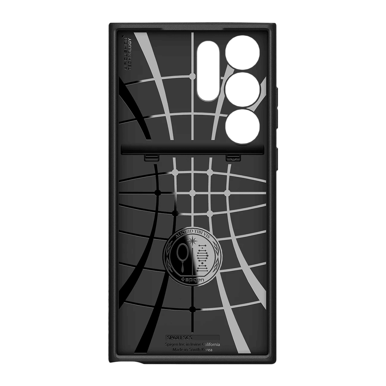 spigen Slim Armor PC and TPU Back Cover for Samsung Galaxy S23 Ultra (Card Slot, Black)_5