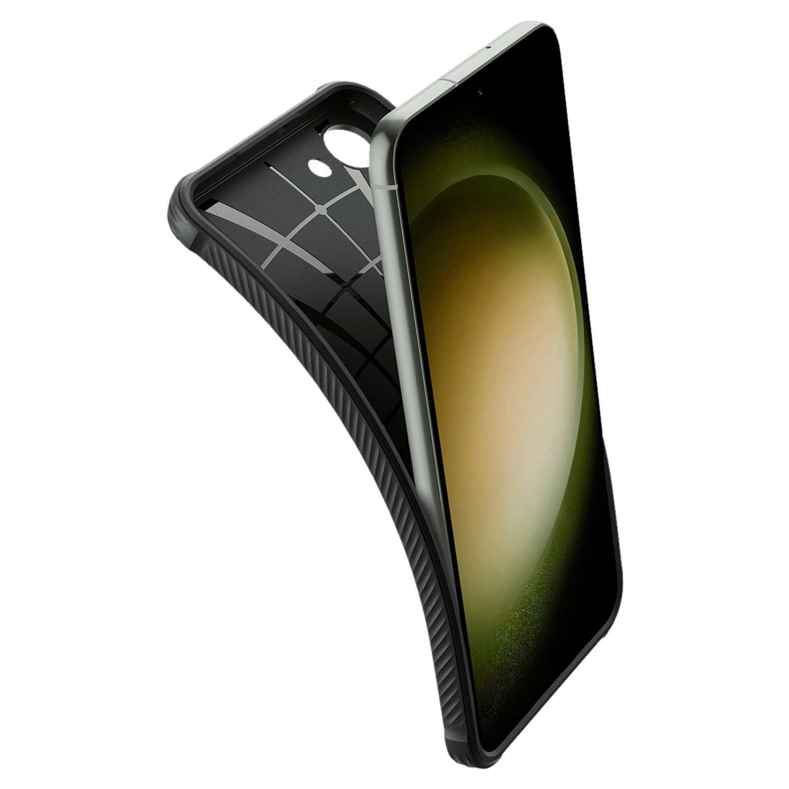 spigen Rugged Armor TPU Back Cover for SAMSUNG Galaxy S23 (Shock Absorbent, Matte Black) spigen Rugged Armor TPU Back Cover for SAMSUNG Galaxy S23 (Shock Absorbent, Matte Black)_7