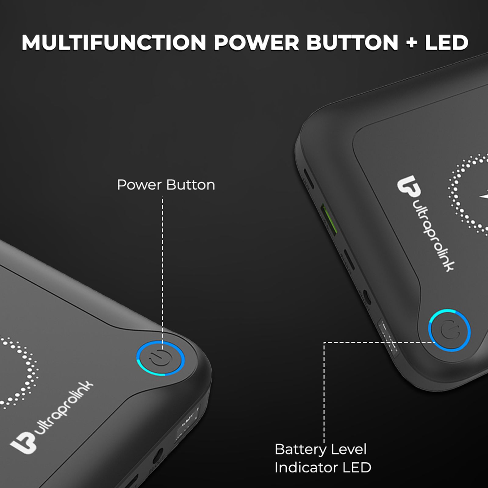 ultraprolink Juice-Up 24000 mAh 120W Fast Charging Power Bank (2 Type C, 1 Type A & 1 DC Ports, Magsafe Charging, Black)_16