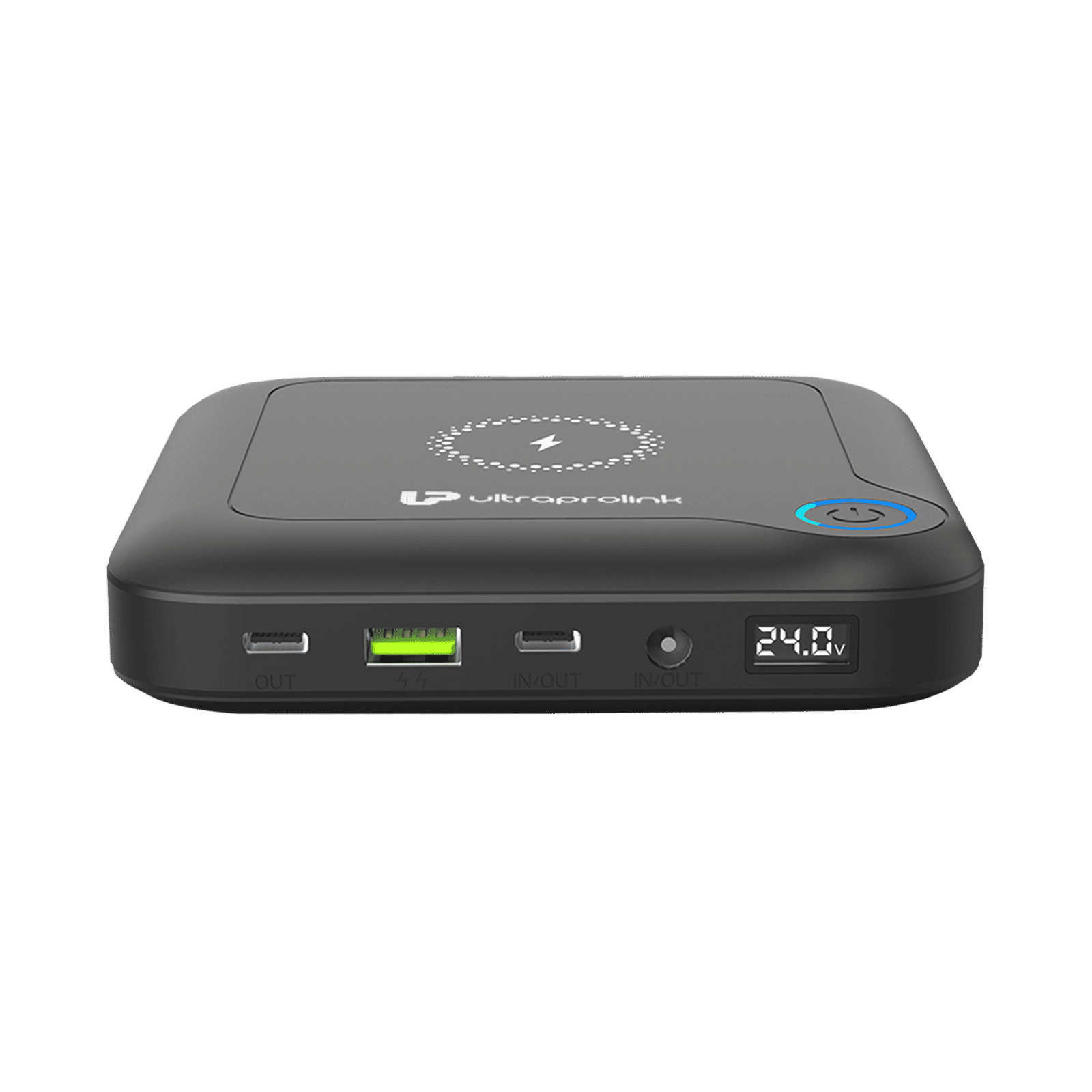 ultraprolink Juice-Up 24000 mAh 120W Fast Charging Power Bank (2 Type C, 1 Type A & 1 DC Ports, Magsafe Charging, Black)_4