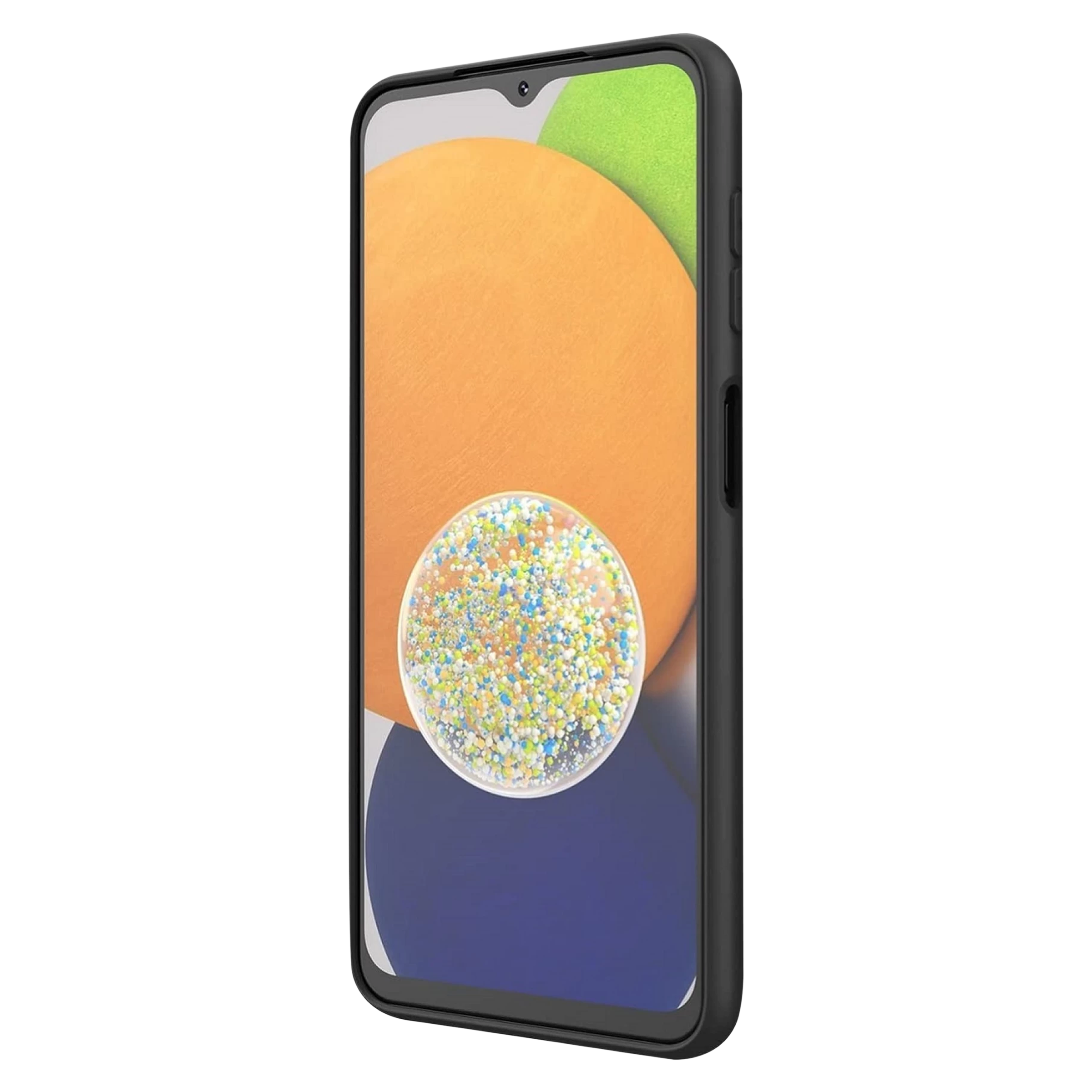 in base Soft Silicon Back Case for Samsung Galaxy A14 (360 Degree Protection, Black)_5