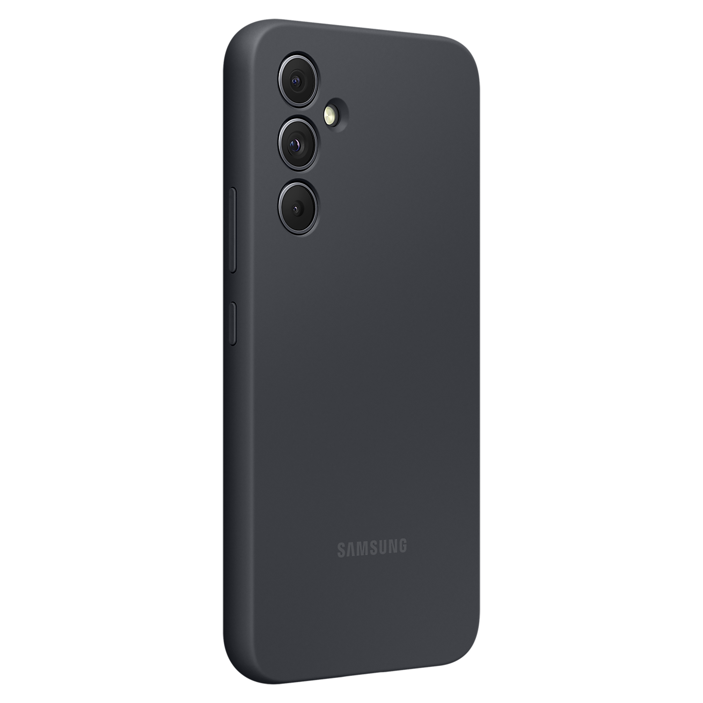 SAMSUNG Silicone Back Cover for Galaxy A54 (Camera Protection, Black)_7