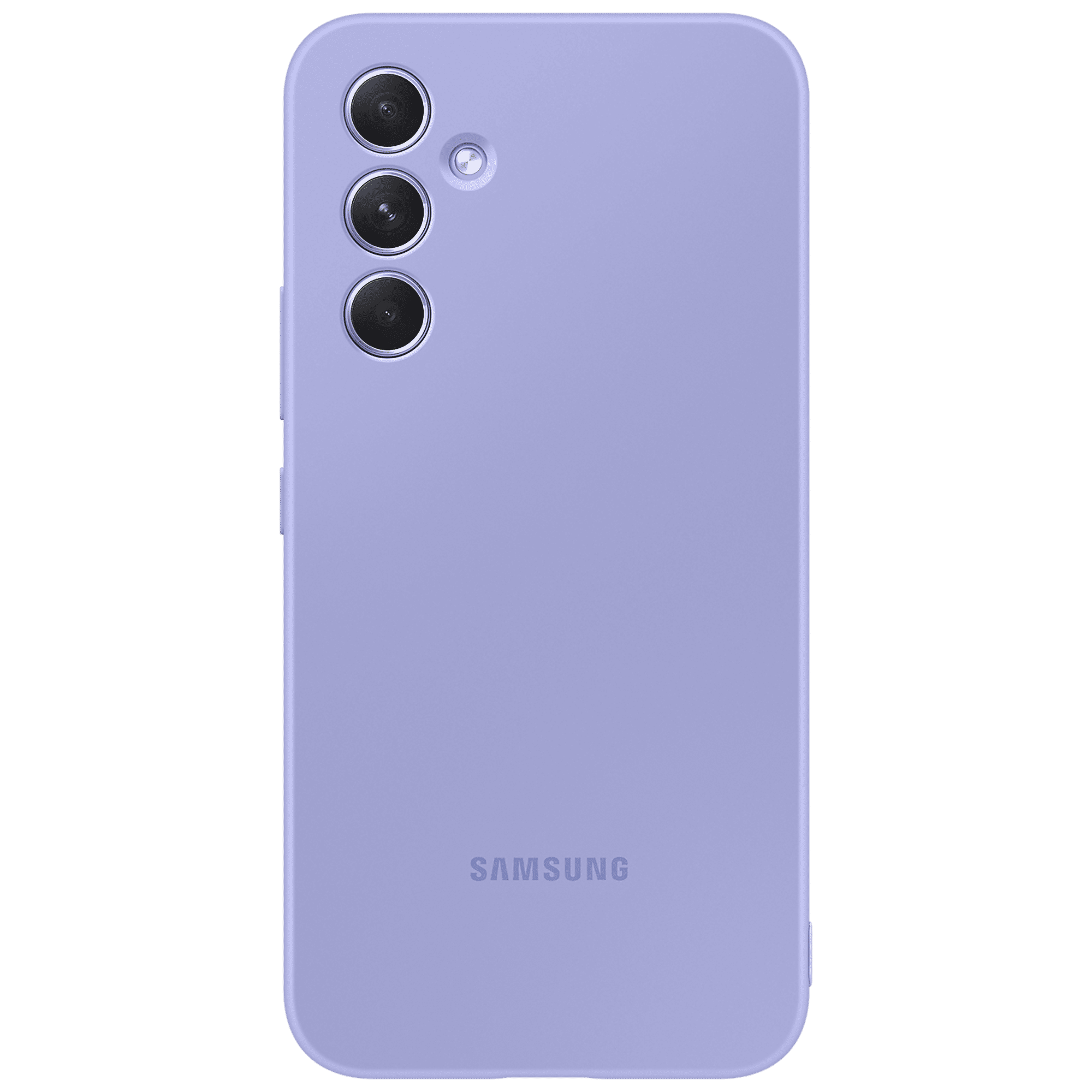 SAMSUNG Silicone Back Cover for Galaxy A54 (Camera Protection, Blueberry)_3