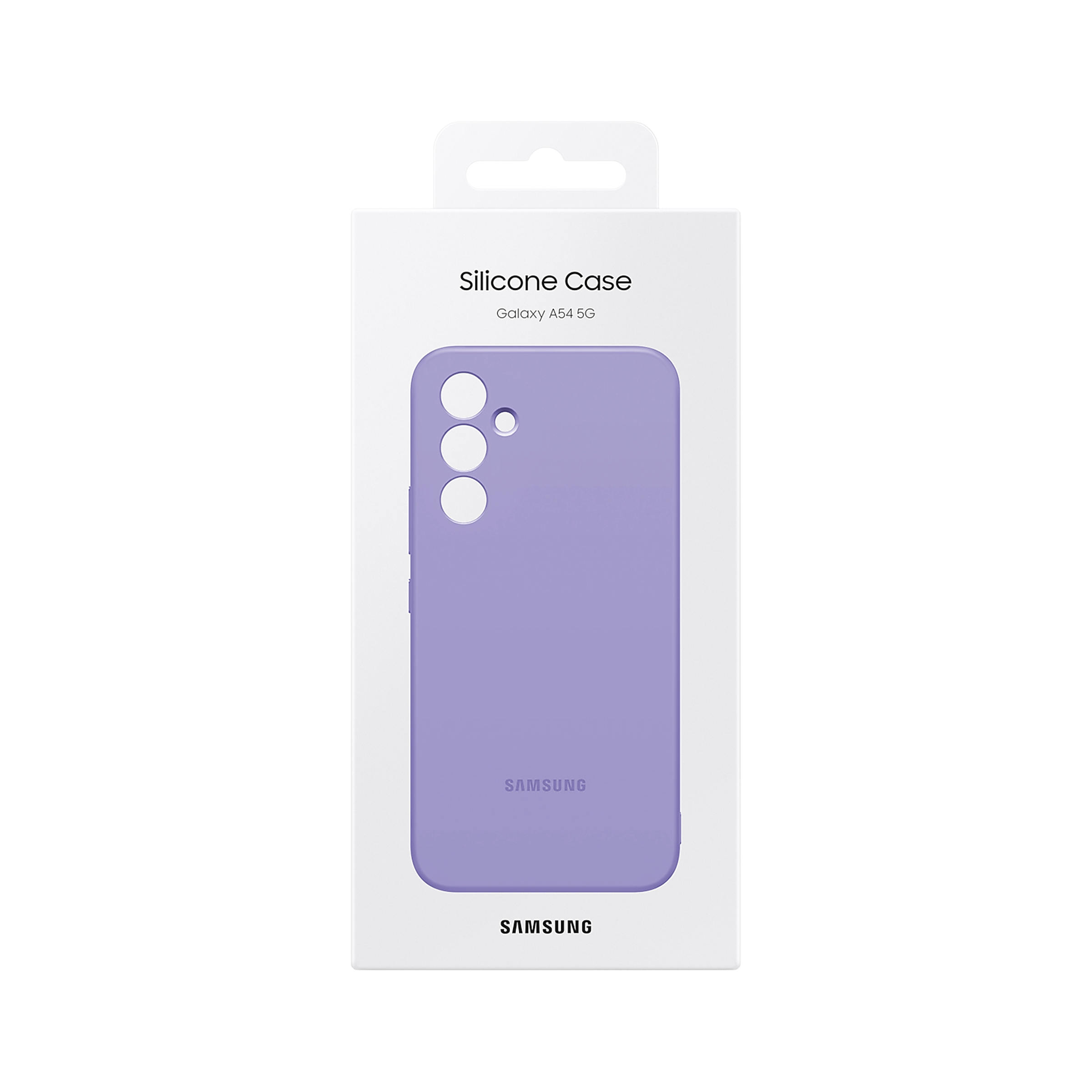 SAMSUNG Silicone Back Cover for Galaxy A54 (Camera Protection, Blueberry)_7