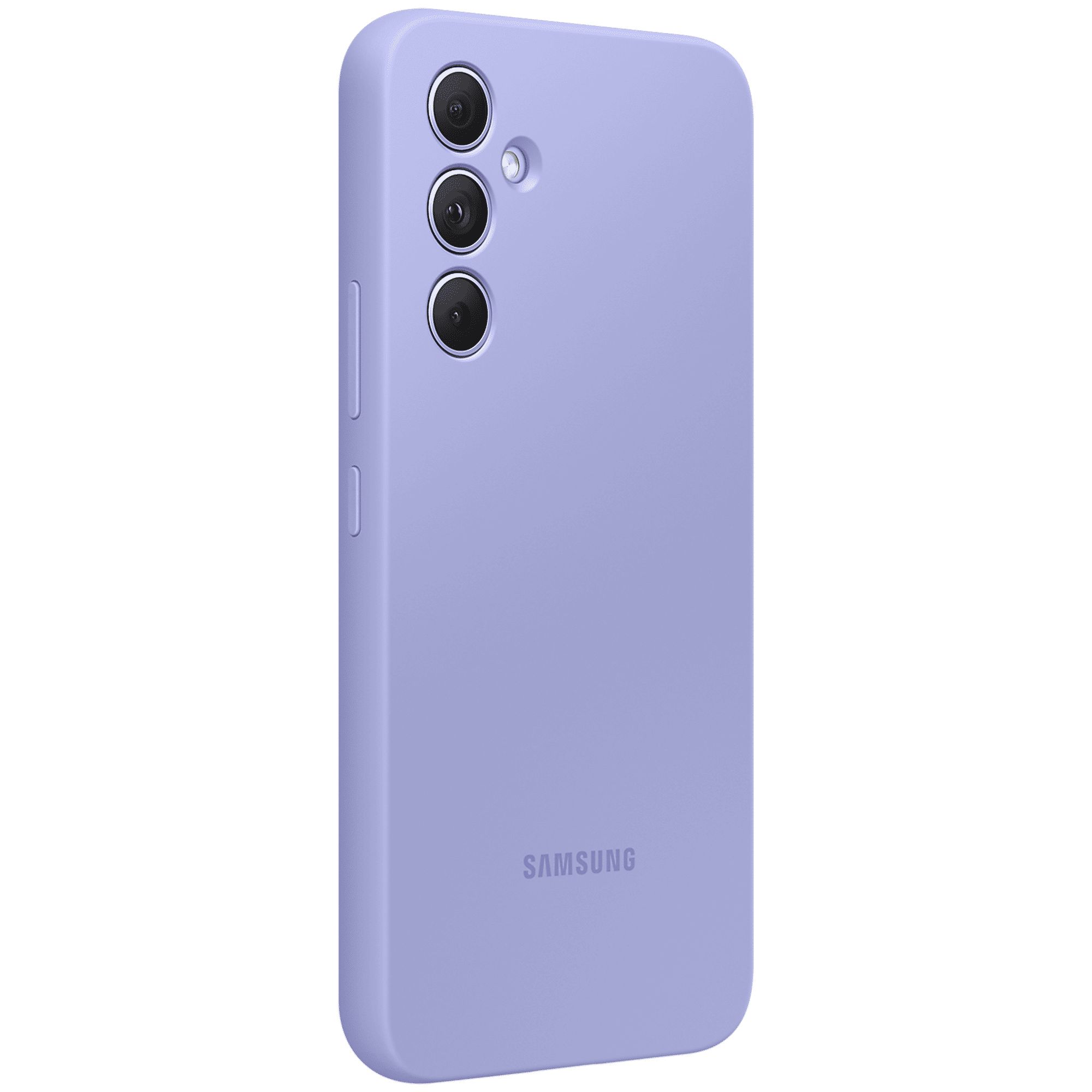 SAMSUNG Silicone Back Cover for Galaxy A54 (Camera Protection, Blueberry)_8