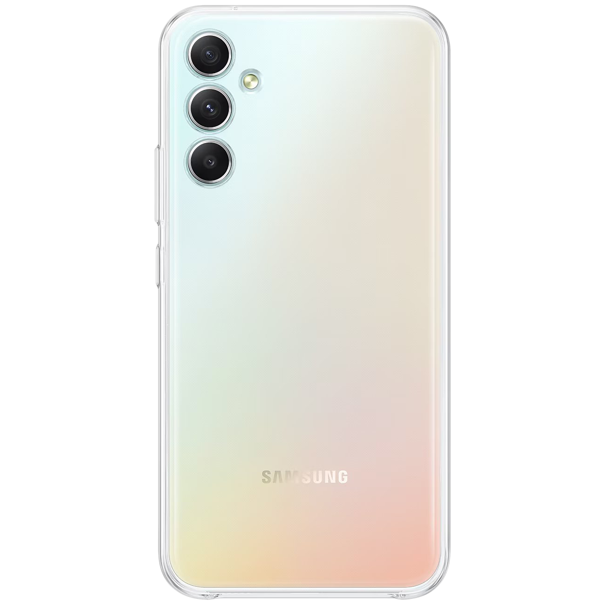 SAMSUNG Back Cover for Galaxy A34 (Scratch Resistant, Transparent) SAMSUNG Back Cover for Galaxy A34 (Scratch Resistant, Transparent)_5