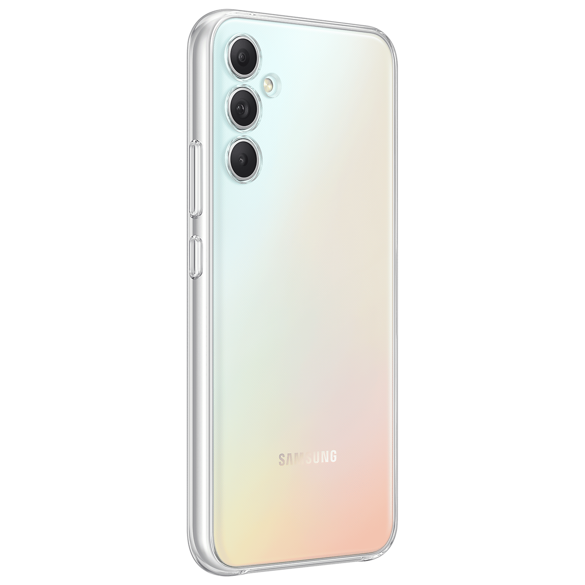 SAMSUNG Back Cover for Galaxy A34 (Scratch Resistant, Transparent) SAMSUNG Back Cover for Galaxy A34 (Scratch Resistant, Transparent)_6