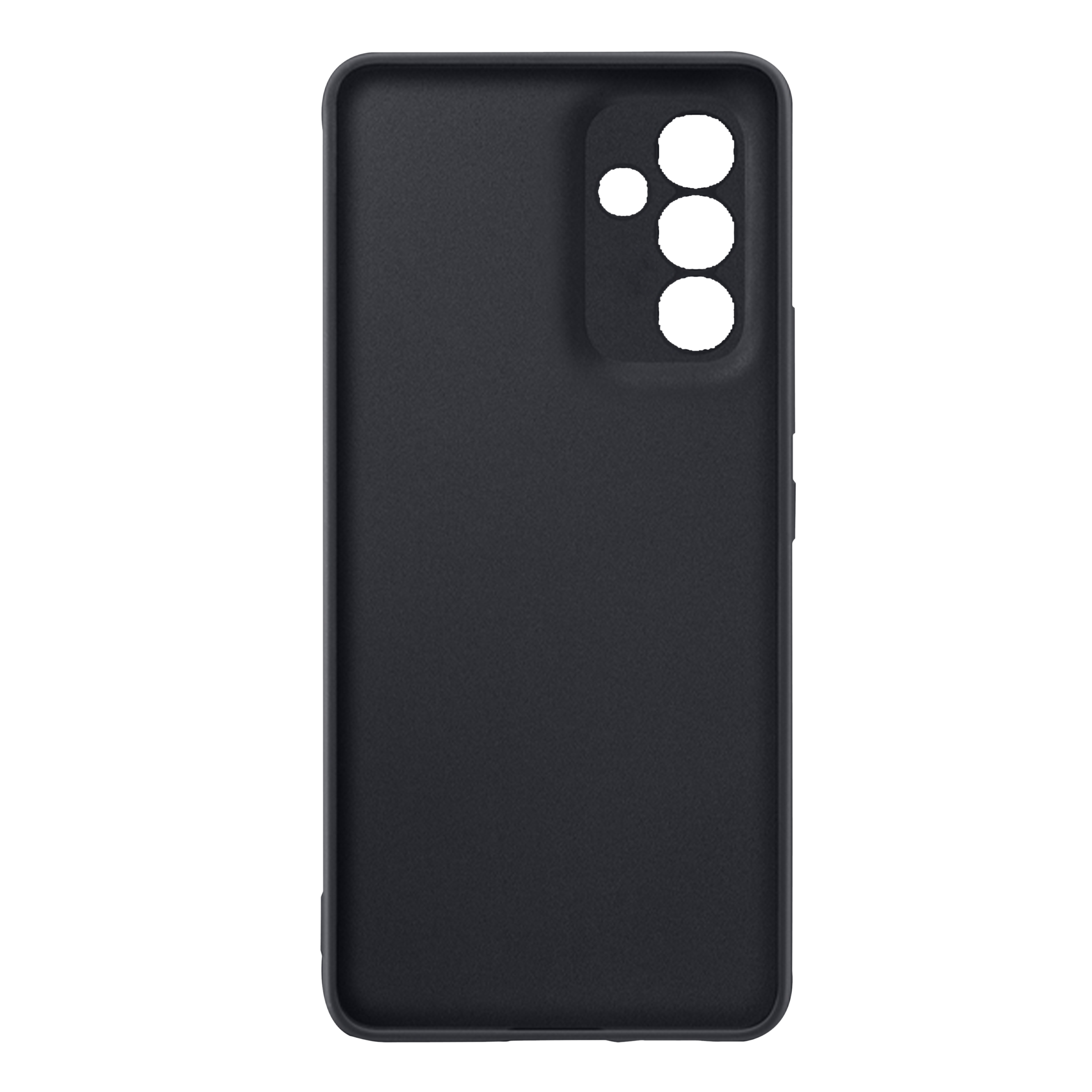 in base Silicon Back Cover for Samsung A34 (360 Degree Protection, Black)_3