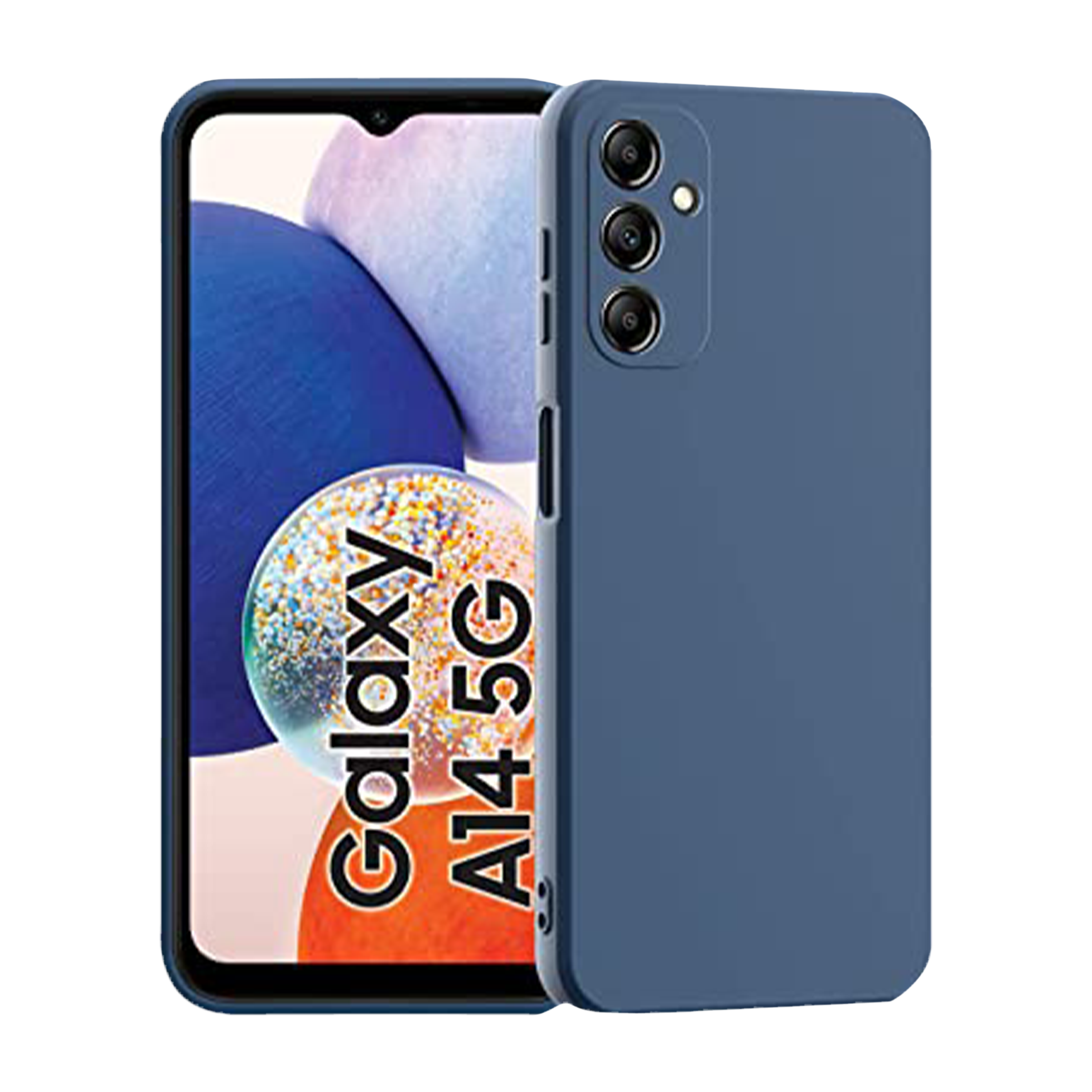 in base Silicon Back Cover for Samsung A34 (360 Degree Protection, Blue) in base Silicon Back Cover for Samsung A34 (360 Degree Protection, Blue)_1