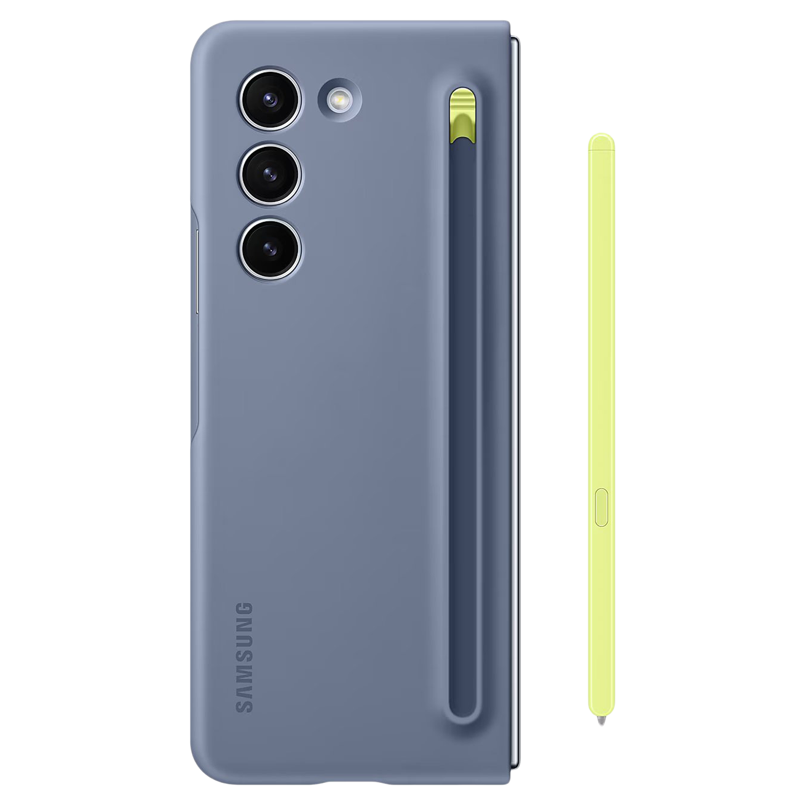 SAMSUNG Back Case for Galaxy Z Fold5 (Built-in S Pen Slot, Icy Blue) SAMSUNG Back Case for Galaxy Z Fold5 (Built-in S Pen Slot, Icy Blue)_3