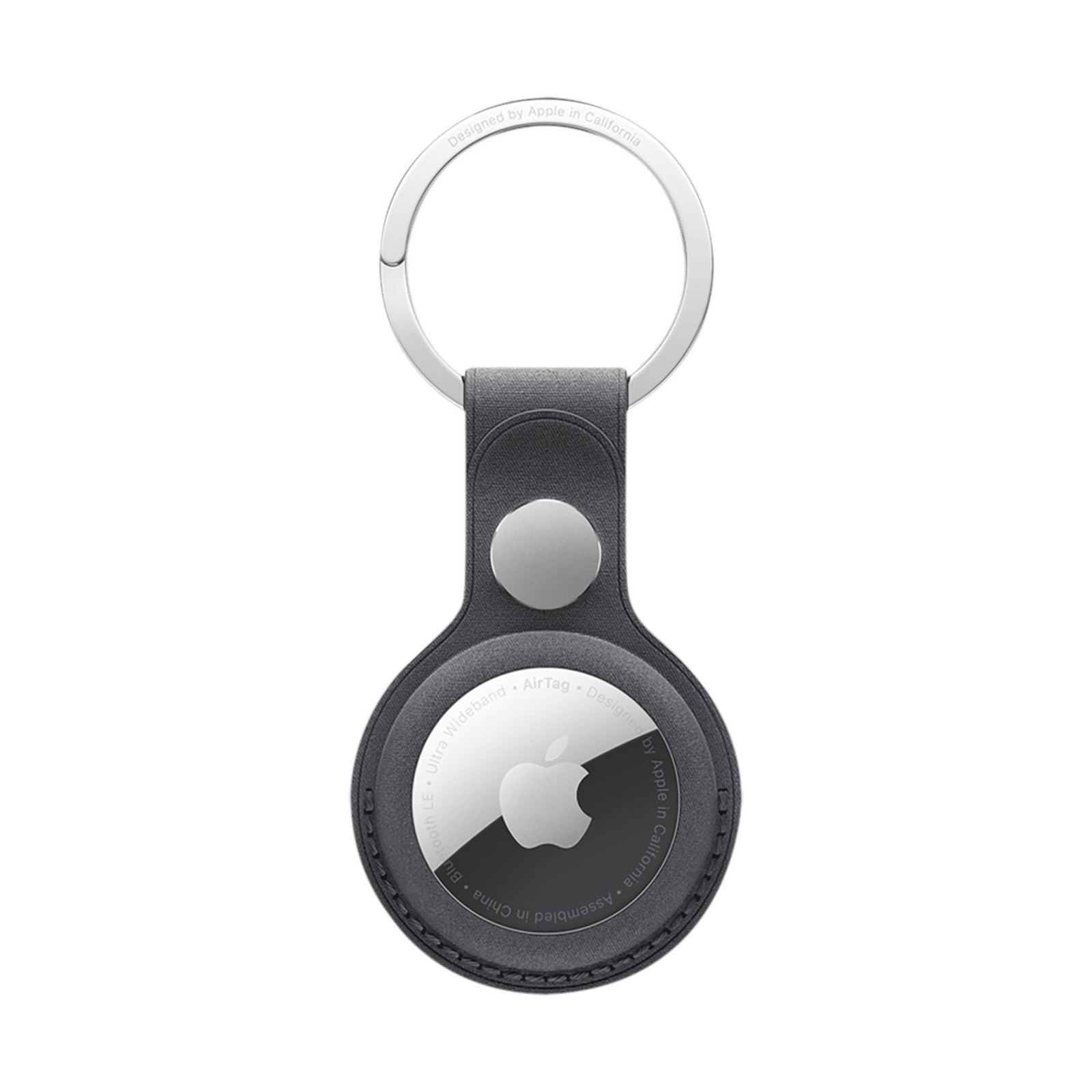Apple Key Ring Compatible with AirTag (Snug Fit, MT2H3ZM/A, Black) Apple Key Ring Compatible with AirTag (Snug Fit, MT2H3ZM/A, Black)_1