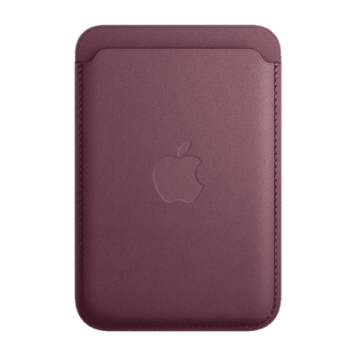Apple Soft FineWoven Wallet for Apple iPhone 15/15 Pro Max/15/15 Plus/14 Pro/14 Pro Max/14/14 Plus/13 Pro/13 Pro Max/13 Mini/13/12 Pro/12 Pro Max/12 Mini/12 (Built-in Magnet, Mulberry)