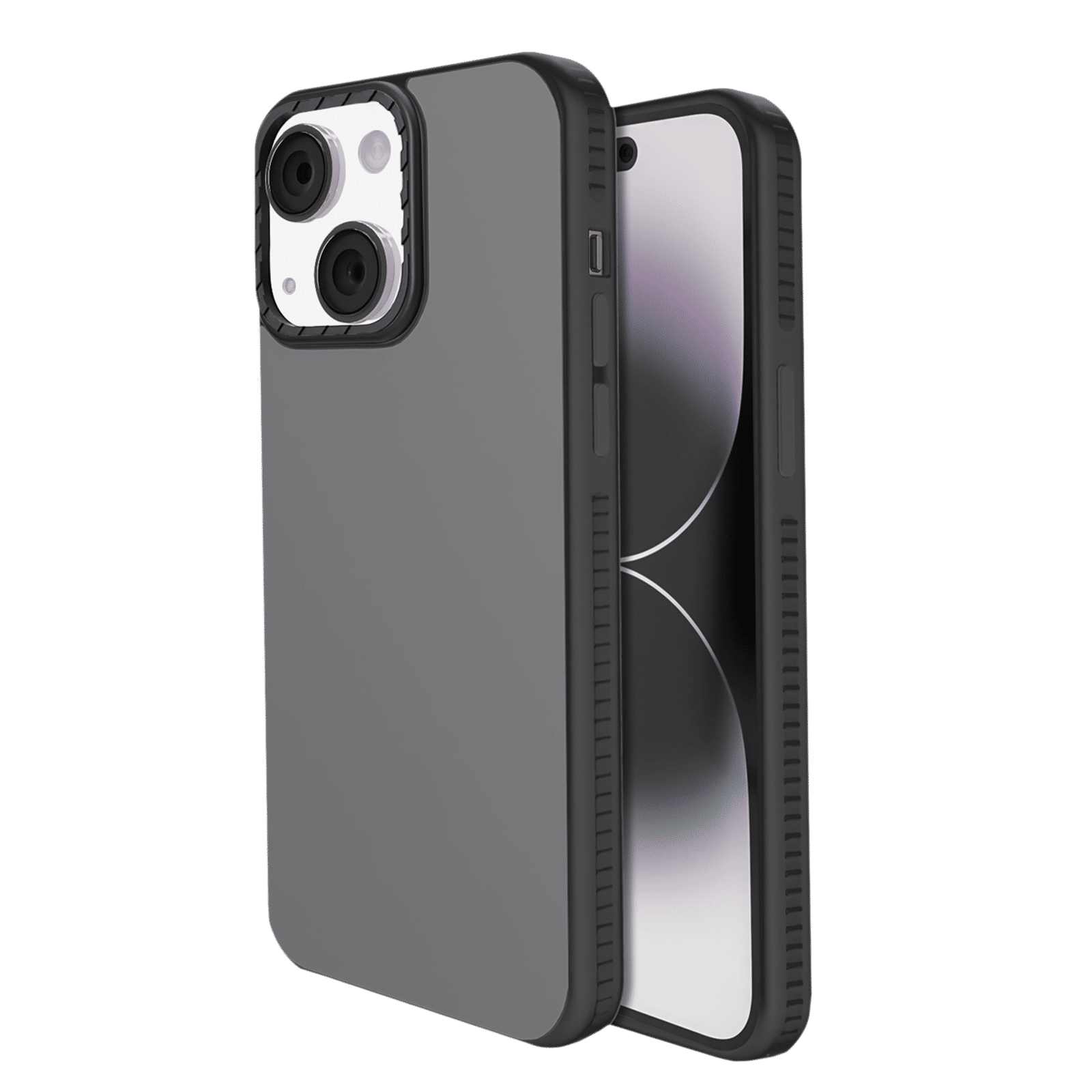 GRIPP Alpine Rubber Back Cover for Apple iPhone 15 (Scratch Protection, Black) GRIPP Alpine Rubber Back Cover for Apple iPhone 15 (Scratch Protection, Black)_1