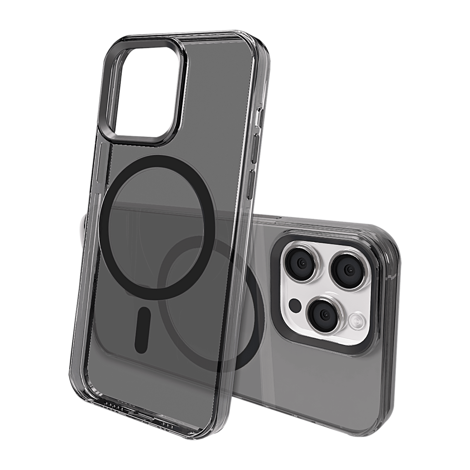 GRIPP Neo Xtreme Hard TPU & Polycarbonate Back Cover for Apple iPhone 15 Pro (MagSafe Compatible, Smoke) GRIPP Neo Xtreme Hard TPU & Polycarbonate Back Cover for Apple iPhone 15 Pro (MagSafe Compatible, Smoke)_3